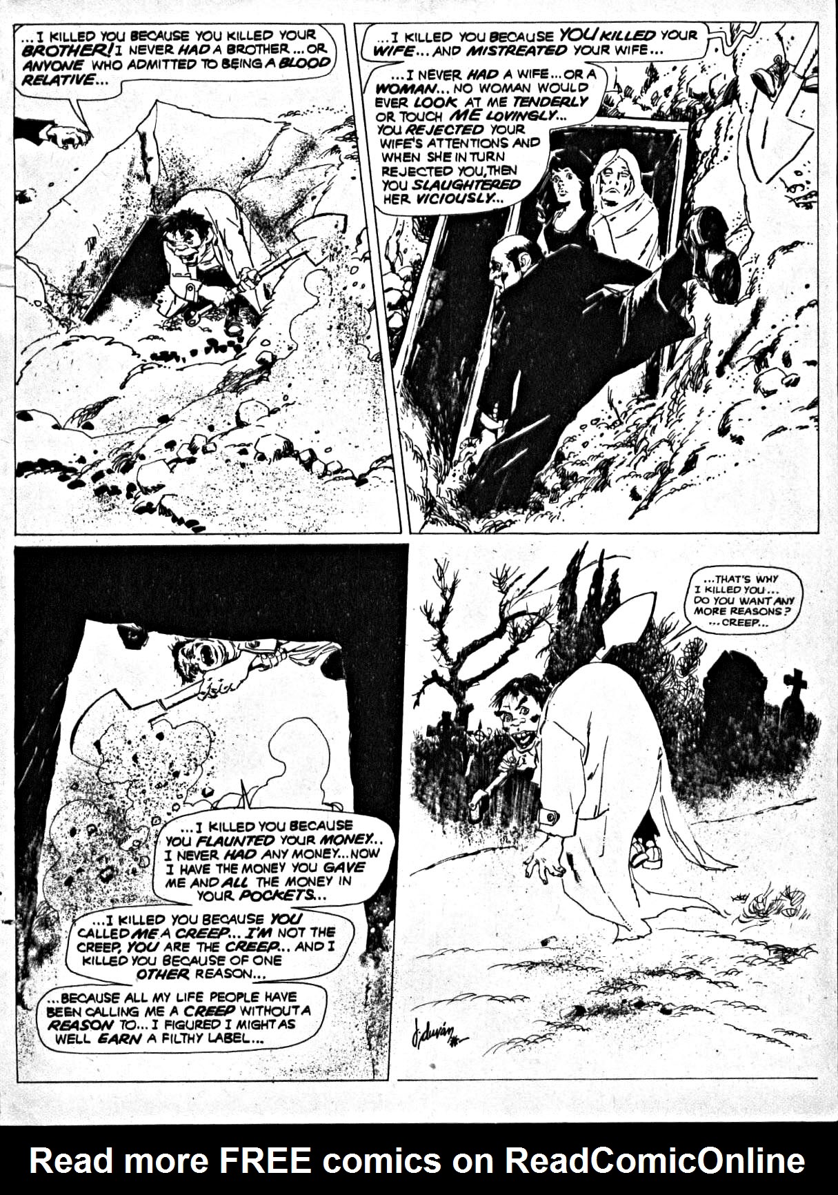 Read online Nightmare (1970) comic -  Issue #18 - 32
