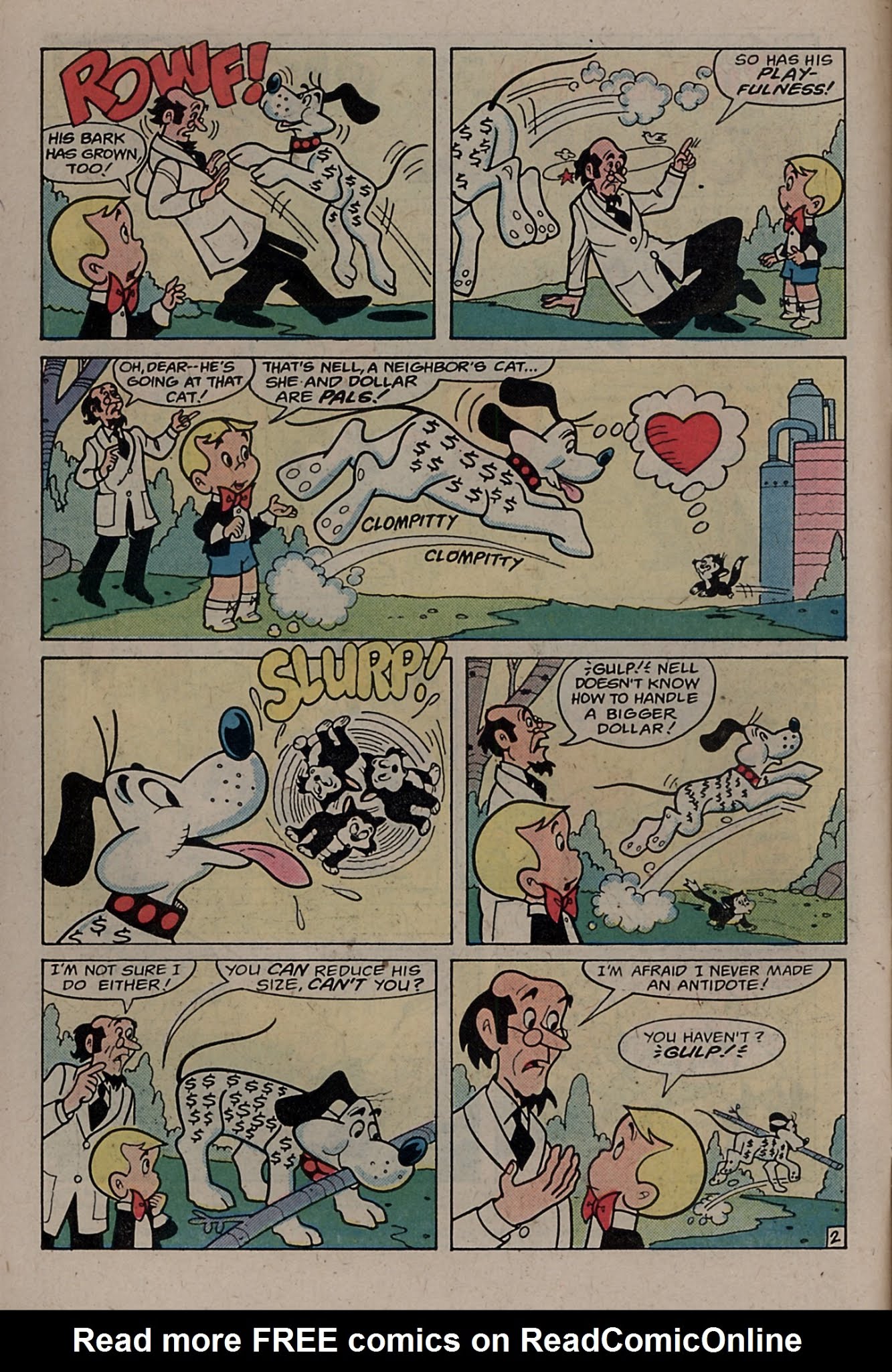 Read online Richie Rich & Dollar the Dog comic -  Issue #10 - 6