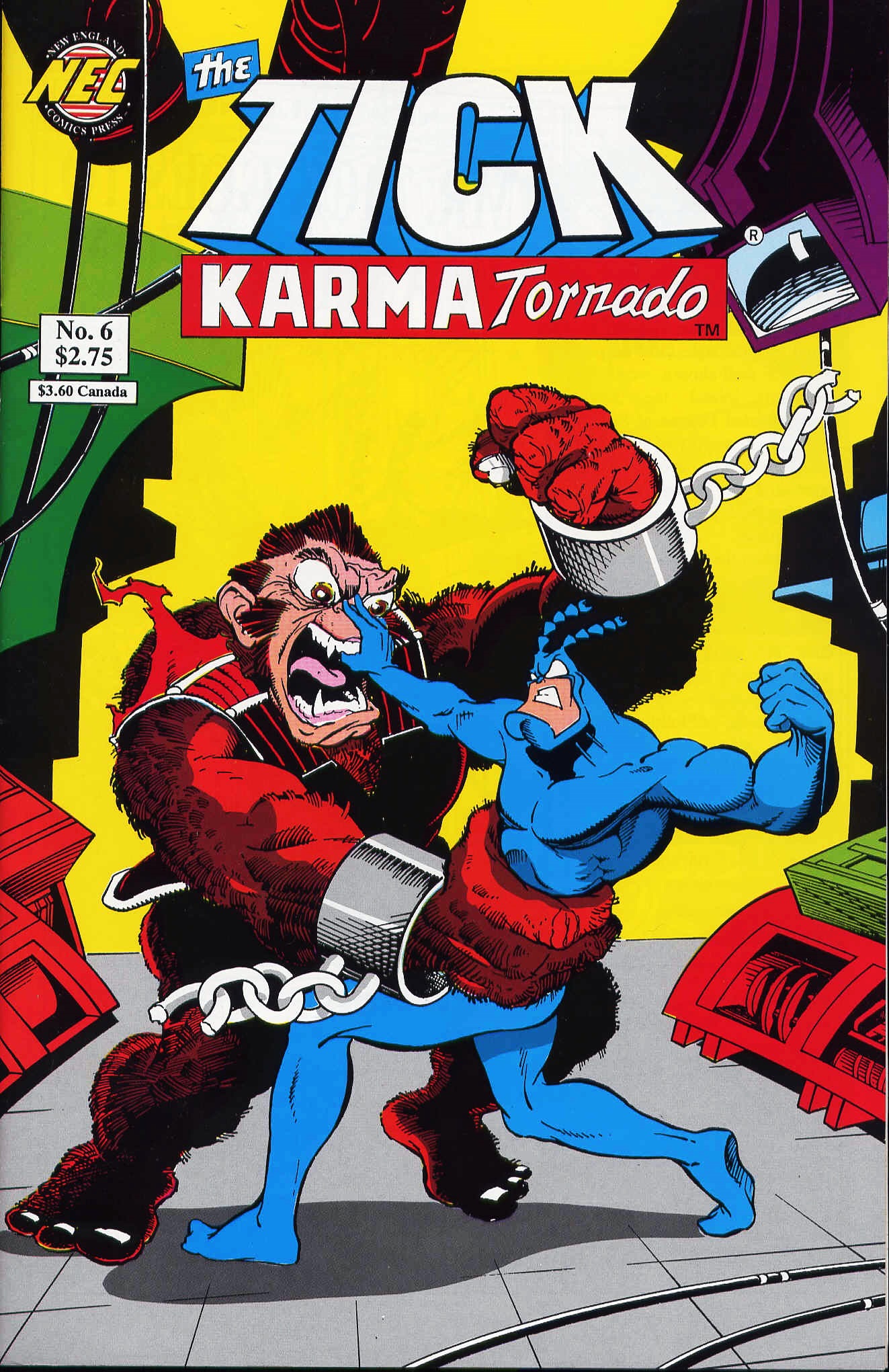 Read online The Tick: Karma Tornado comic -  Issue #6 - 1