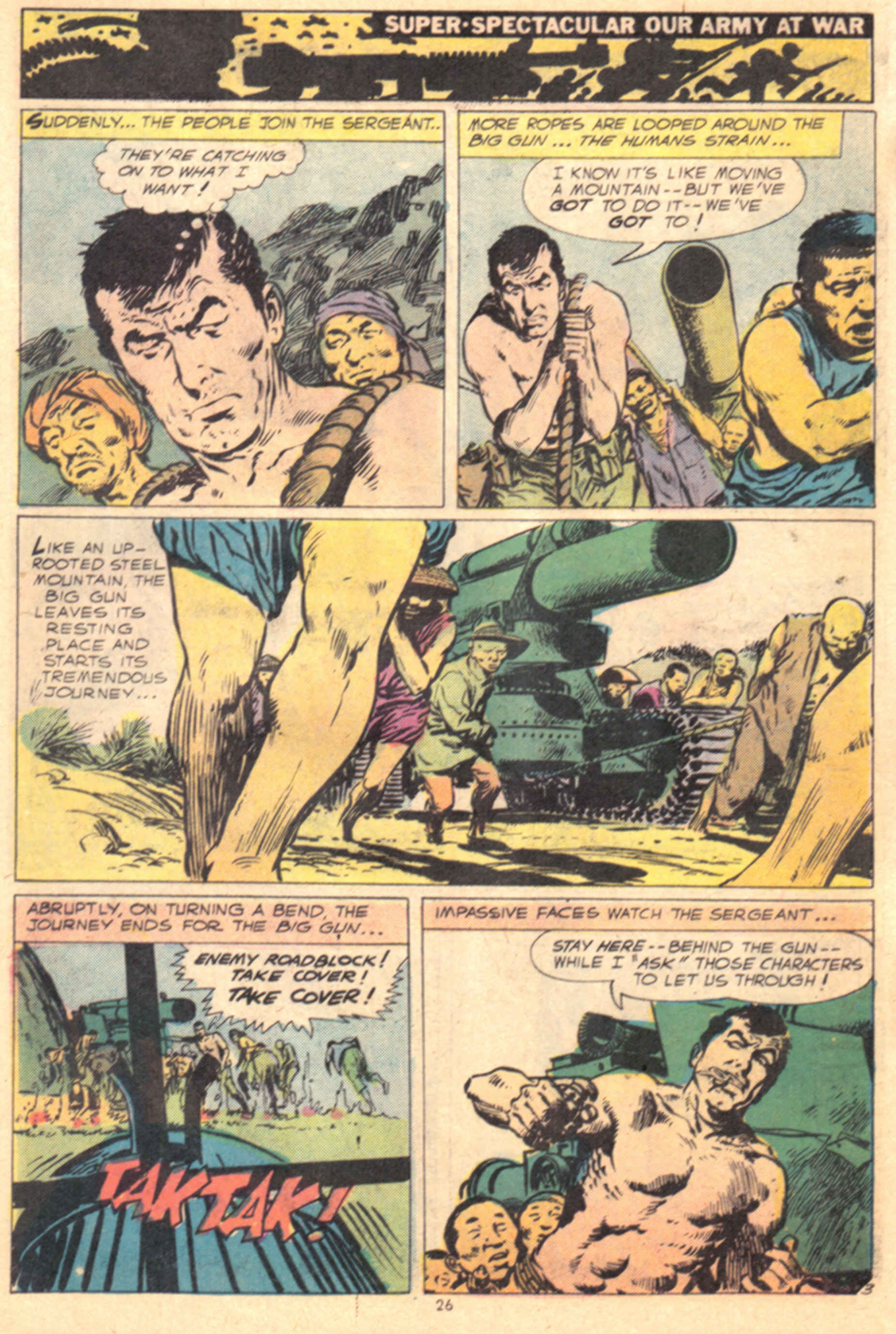 Read online Our Army at War (1952) comic -  Issue #269 - 26