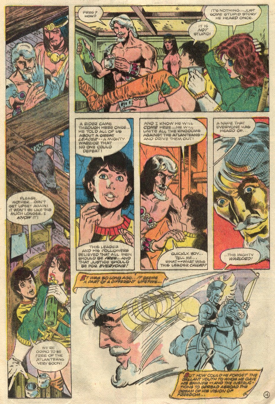 Read online Warlord (1976) comic -  Issue #88 - 14