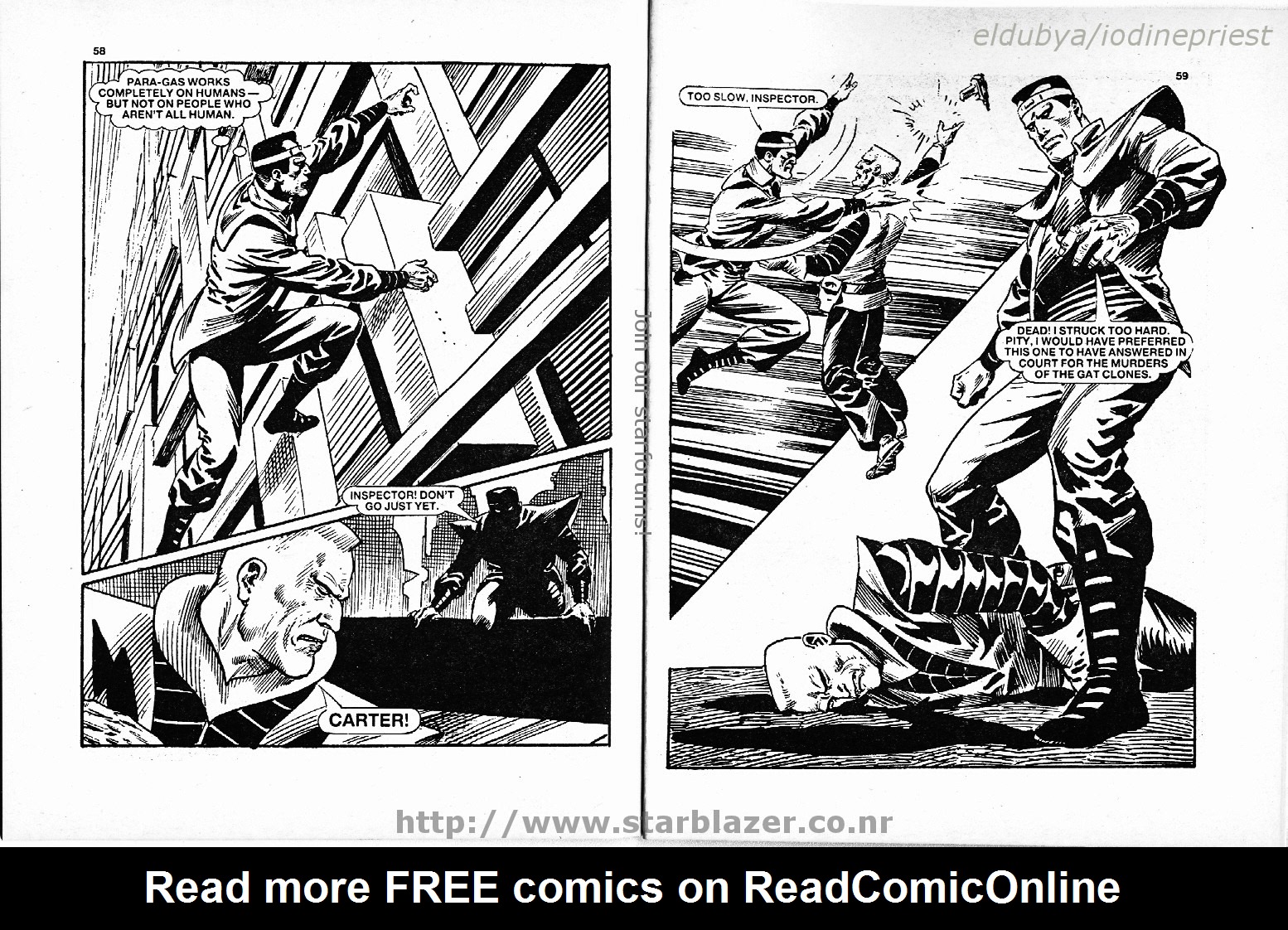 Read online Starblazer comic -  Issue #260 - 31