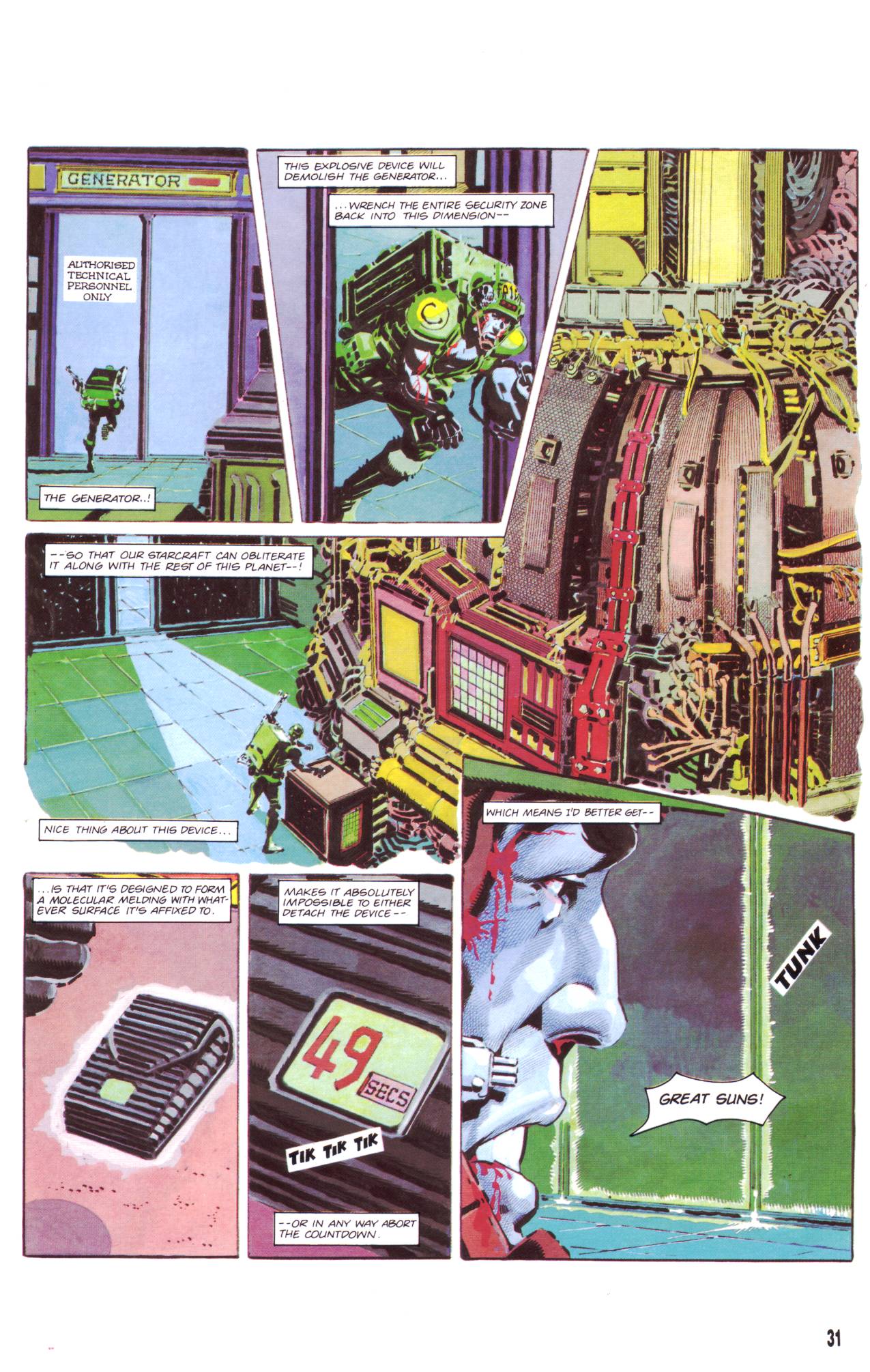 Read online Rogue Trooper:  The Final Warrior comic -  Issue #9 - 32