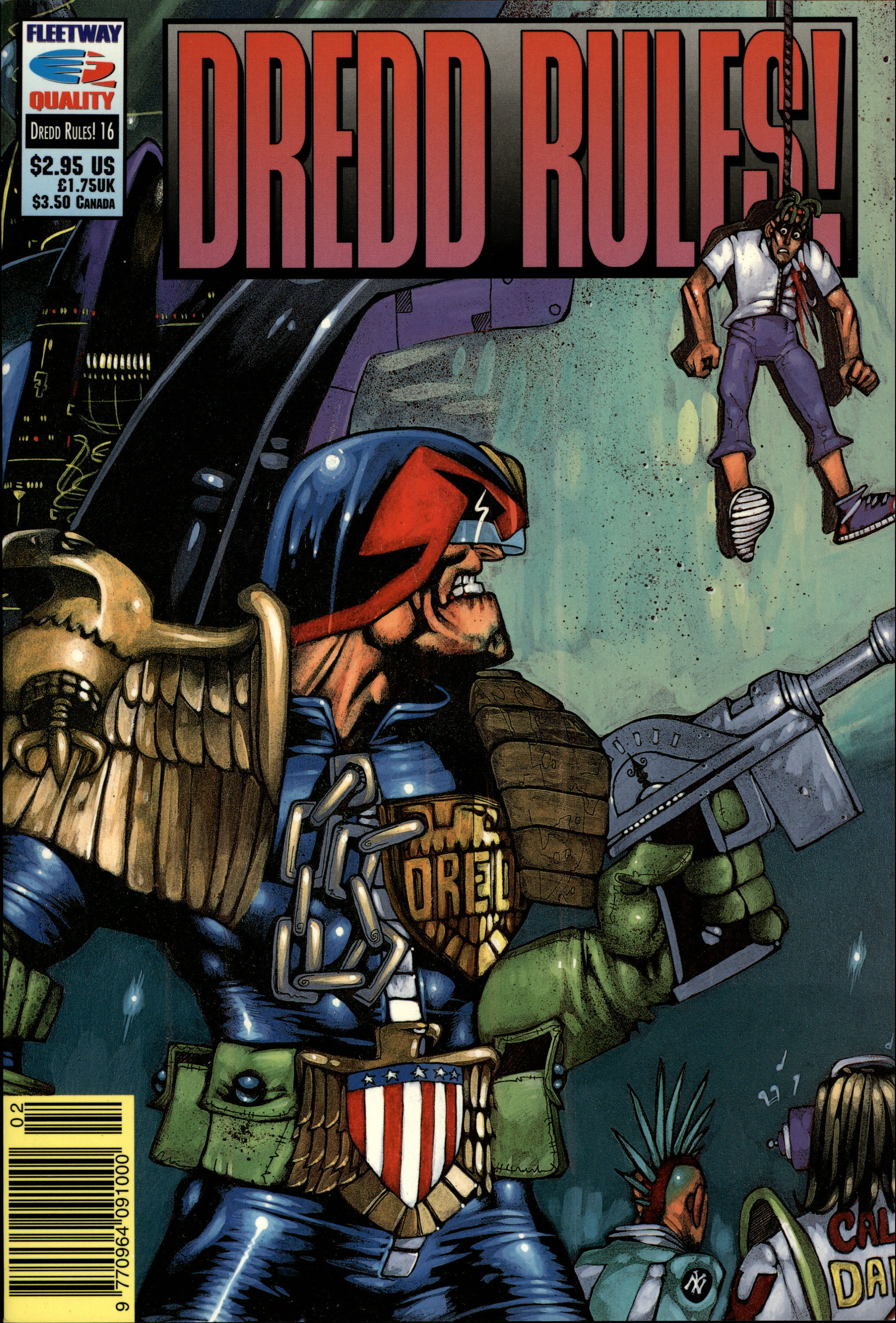 Read online Dredd Rules! comic -  Issue #16 - 1