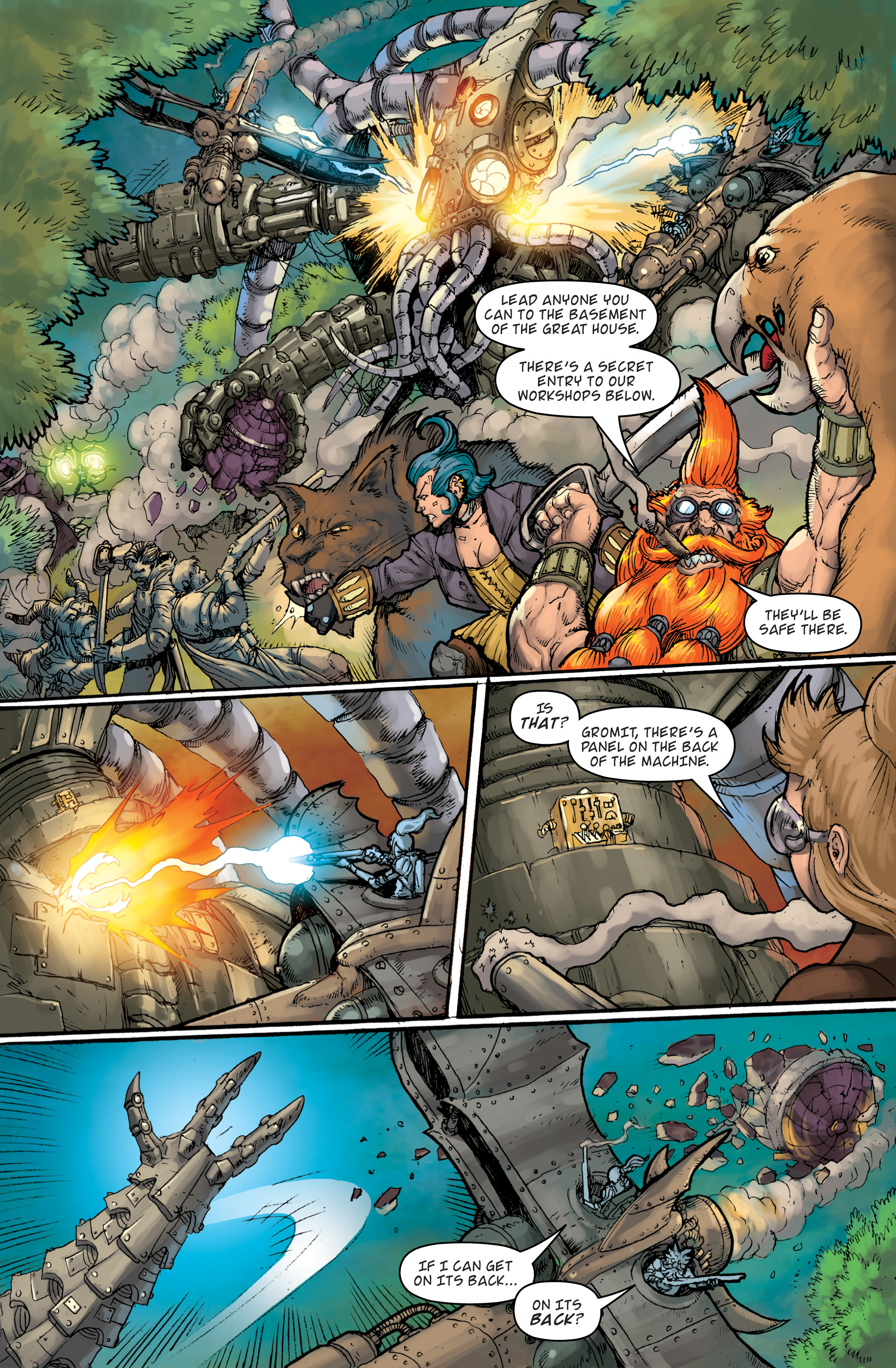 Read online The Steam Engines of Oz: The Geared Leviathan comic -  Issue #3 - 15