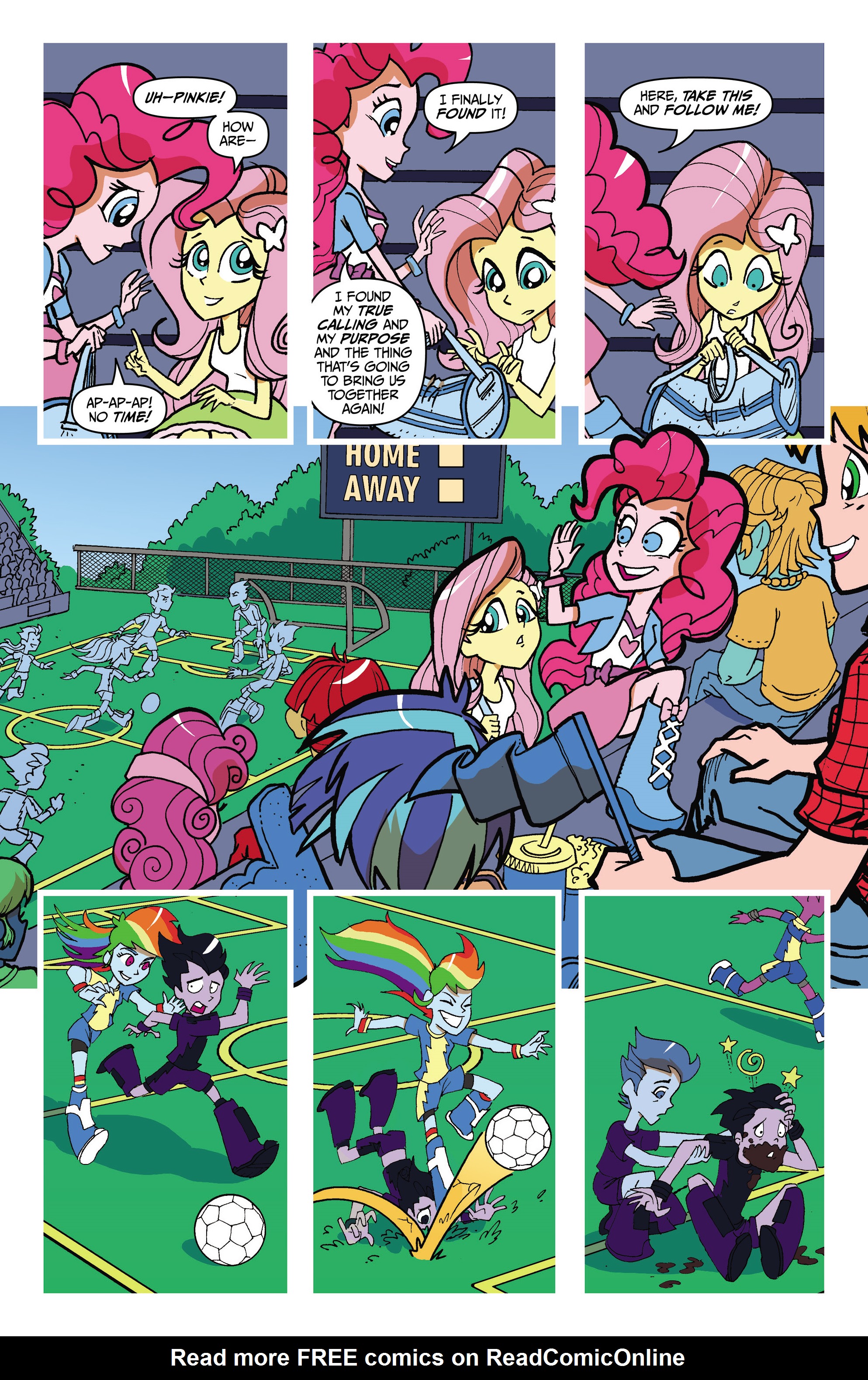 Read online My Little Pony: Equestria Girls comic -  Issue # TPB - 35