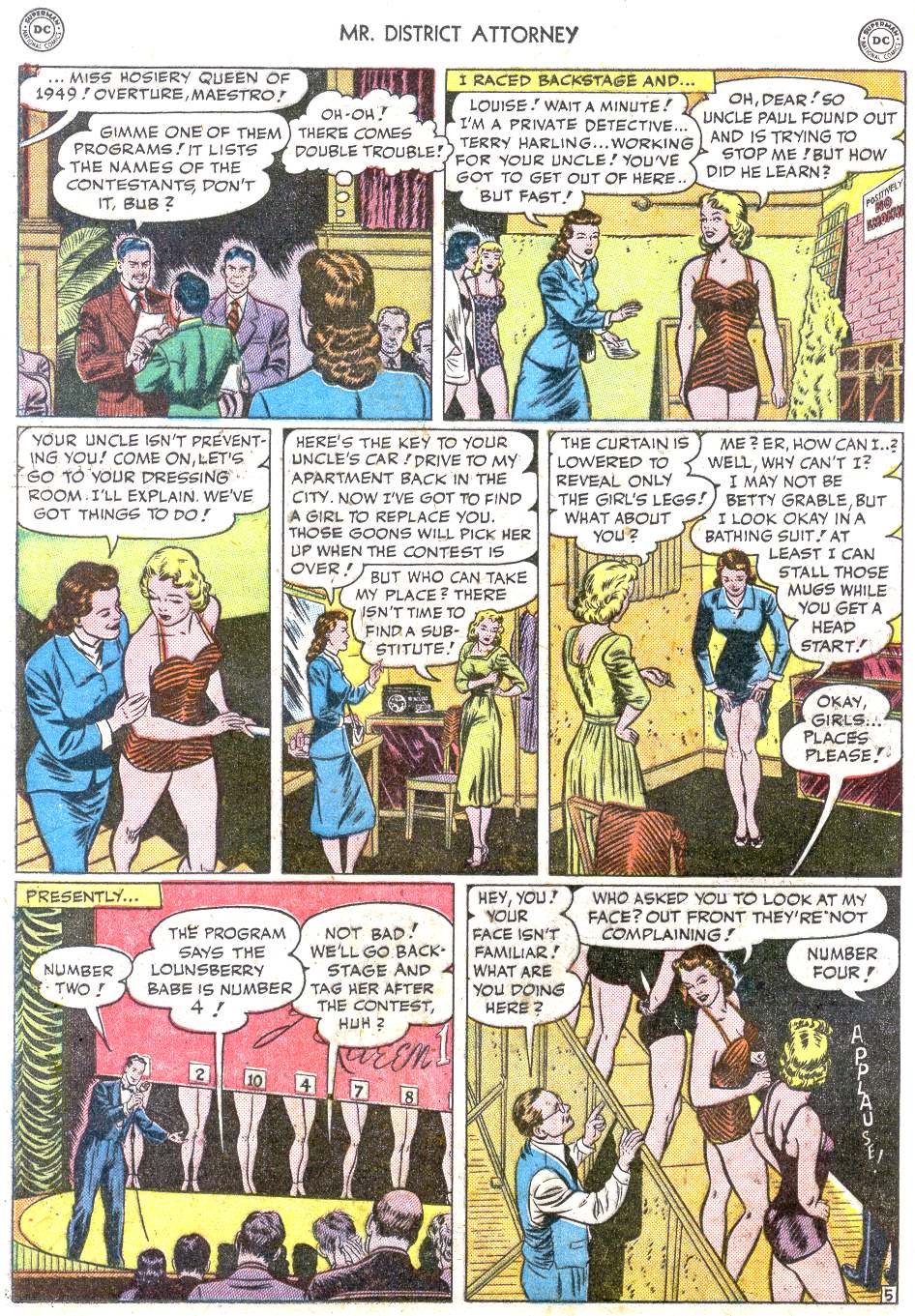 Read online Mr. District Attorney comic -  Issue #15 - 28