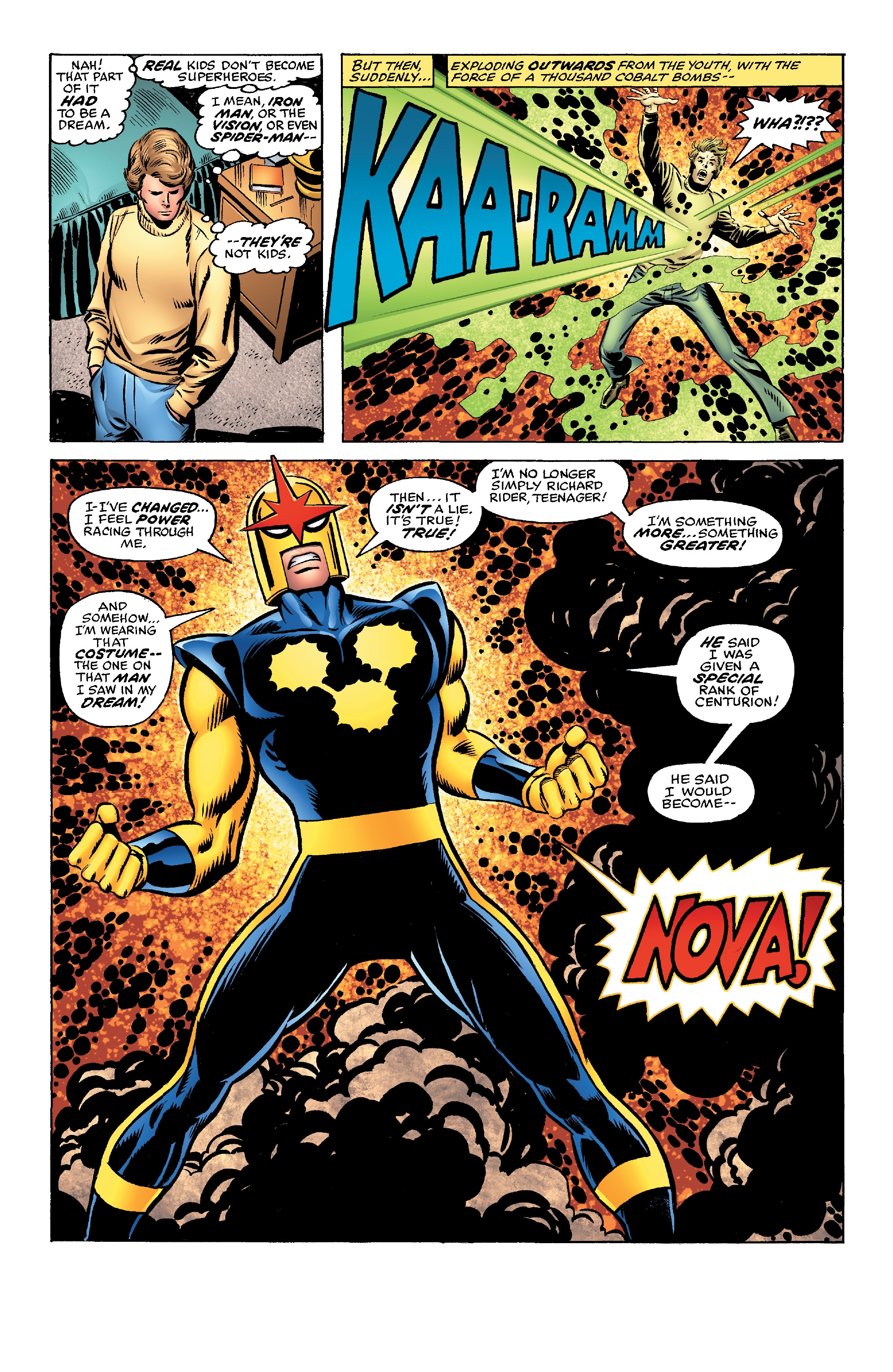 Read online Nova: Origin of Richard Rider comic -  Issue # Full - 15