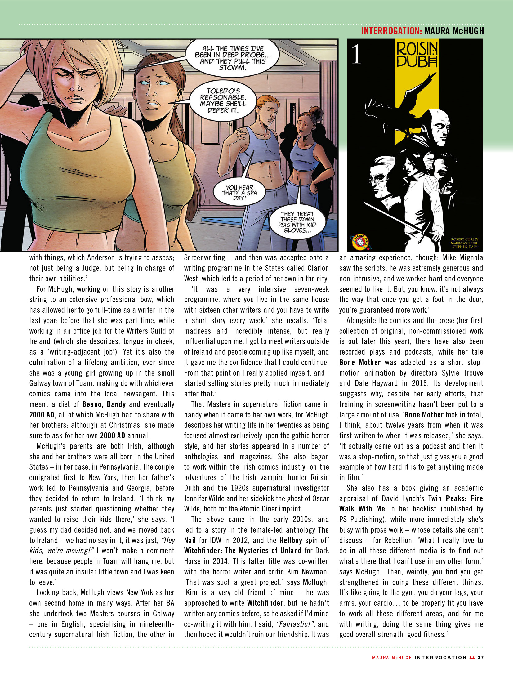 Read online Judge Dredd Megazine (Vol. 5) comic -  Issue #410 - 37