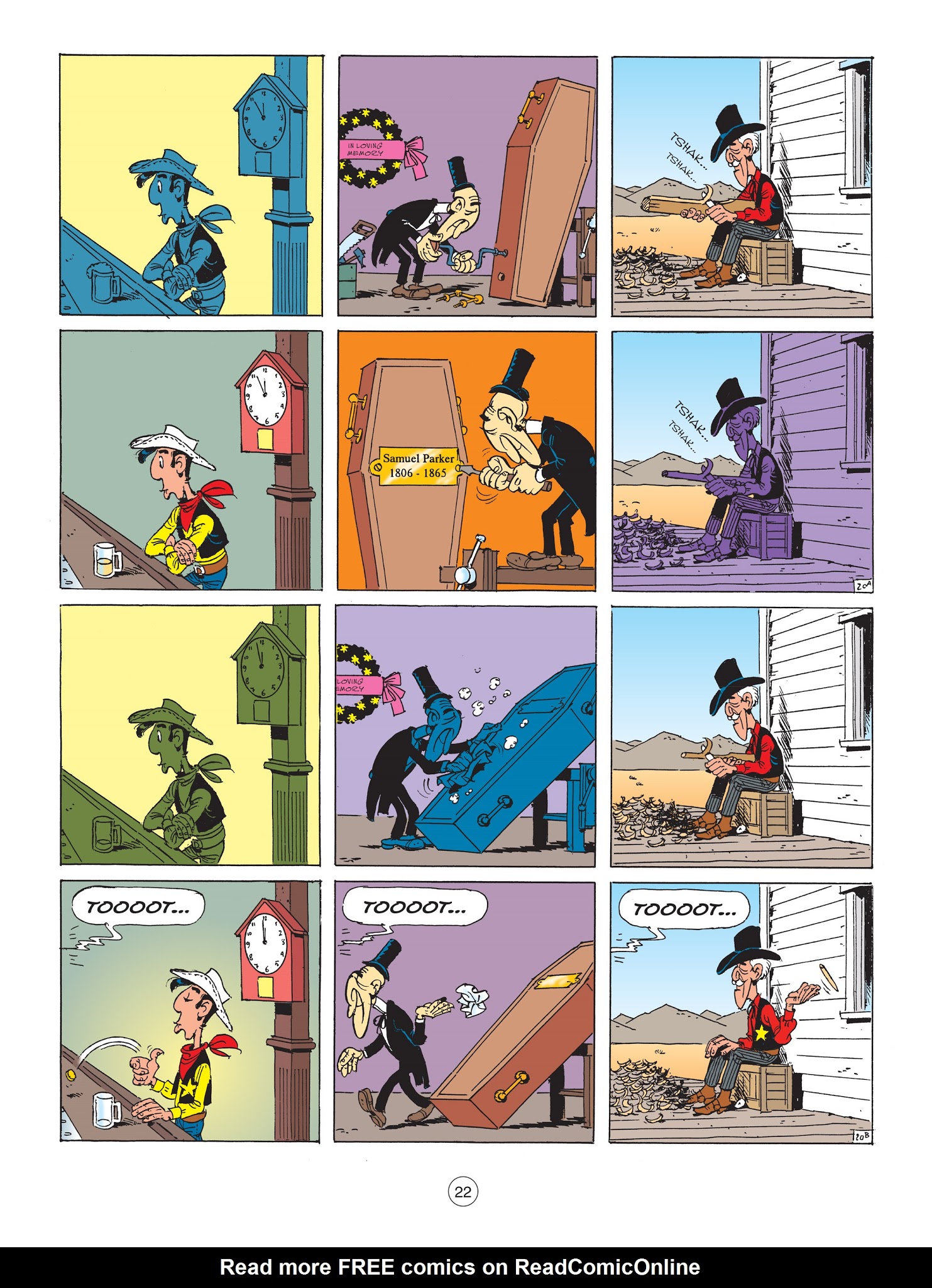 Read online A Lucky Luke Adventure comic -  Issue #64 - 23
