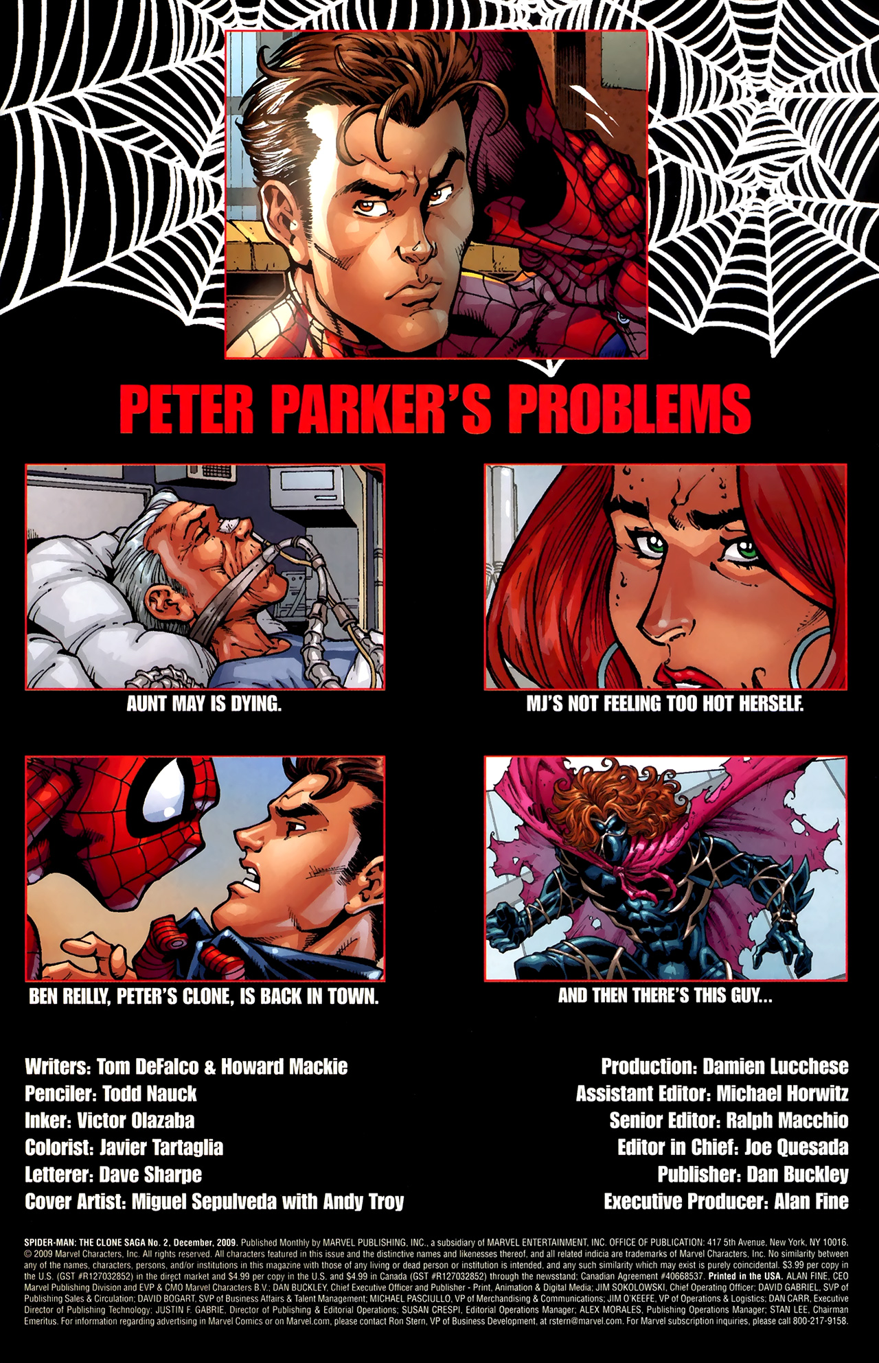 Read online Spider-Man: The Clone Saga comic -  Issue #2 - 2