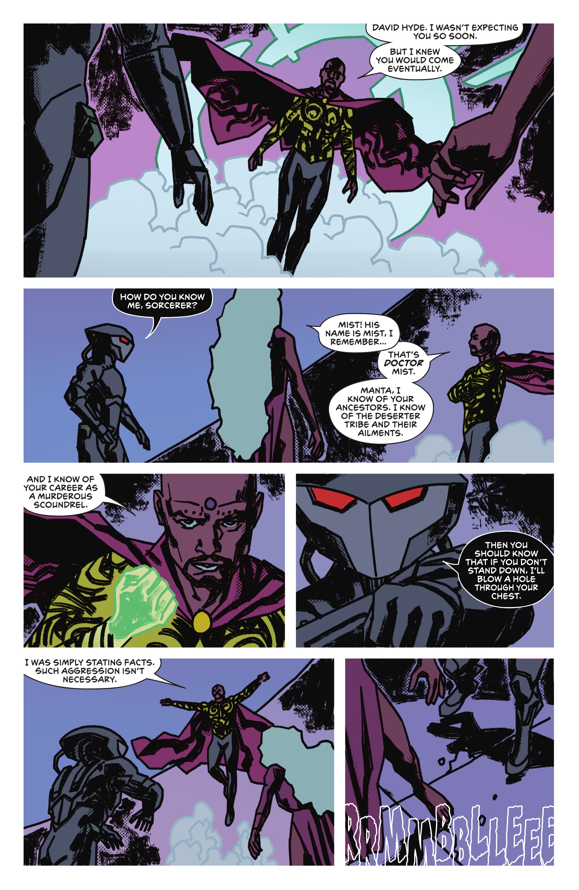 Read online Black Manta comic -  Issue #4 - 19