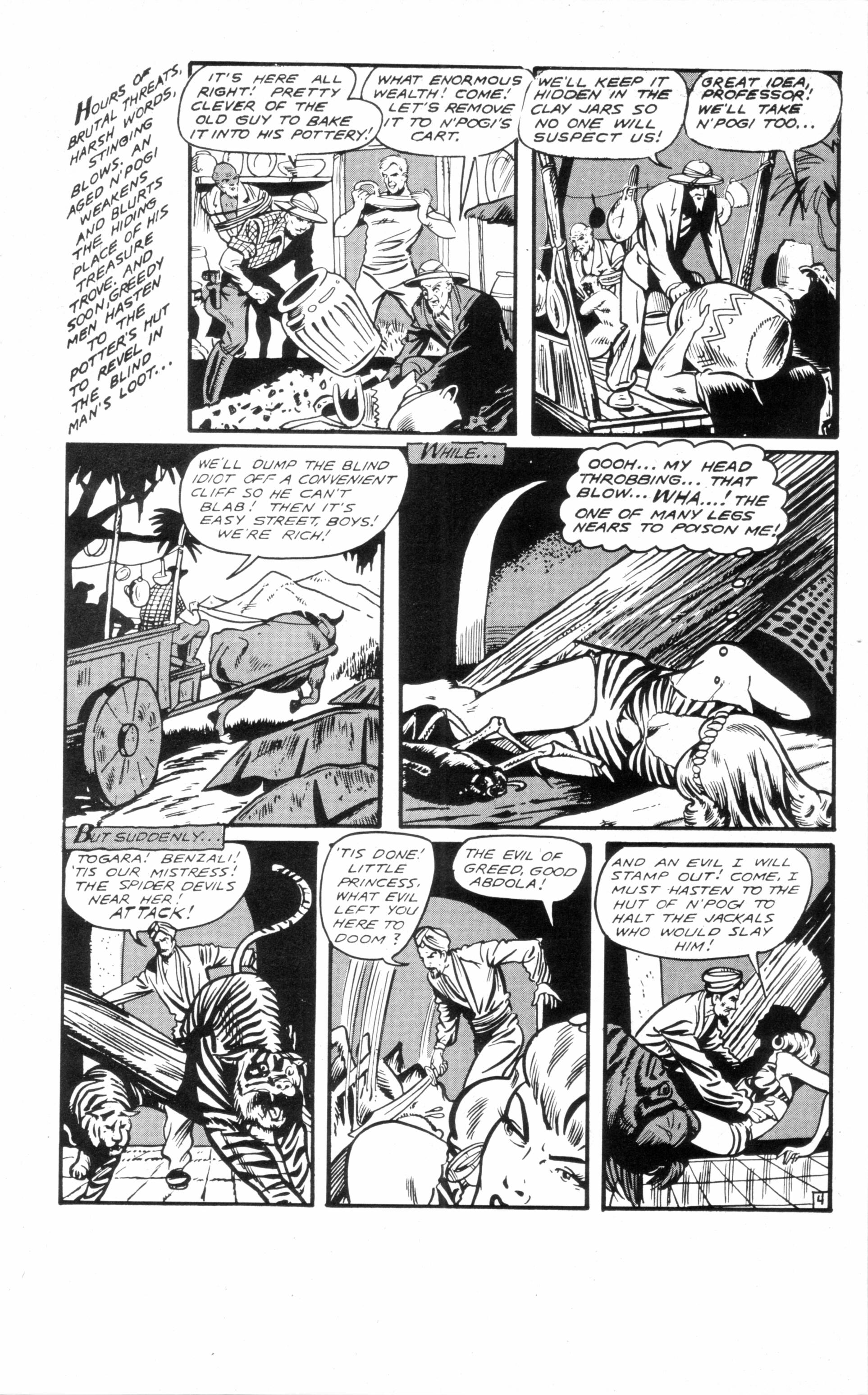 Read online Jungle Girls (1988) comic -  Issue #6 - 16