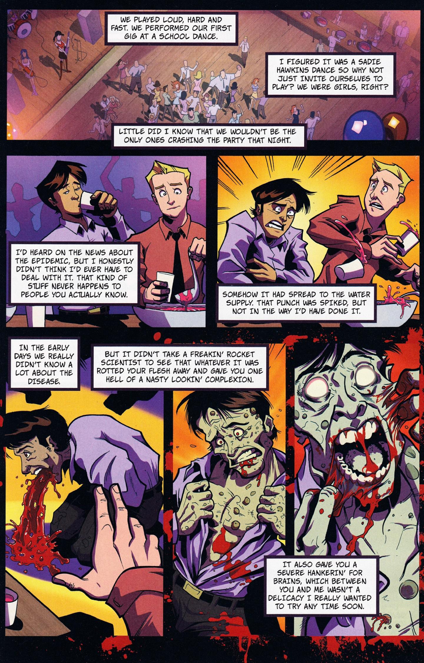 Read online Zombies vs Cheerleaders comic Issue 1