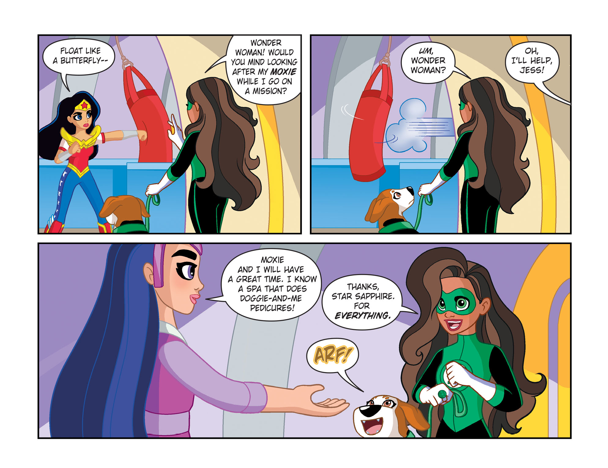 Read online DC Super Hero Girls: Spaced Out comic -  Issue #12 - 22