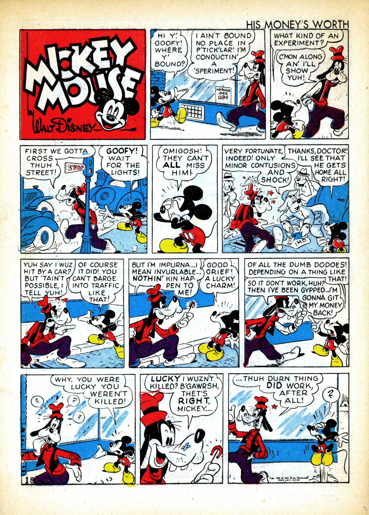 Read online Walt Disney's Comics and Stories comic -  Issue #32 - 20