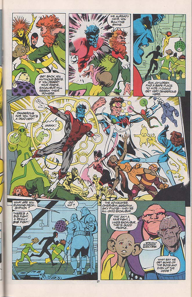 Read online Excalibur (1988) comic -  Issue #65 - 14