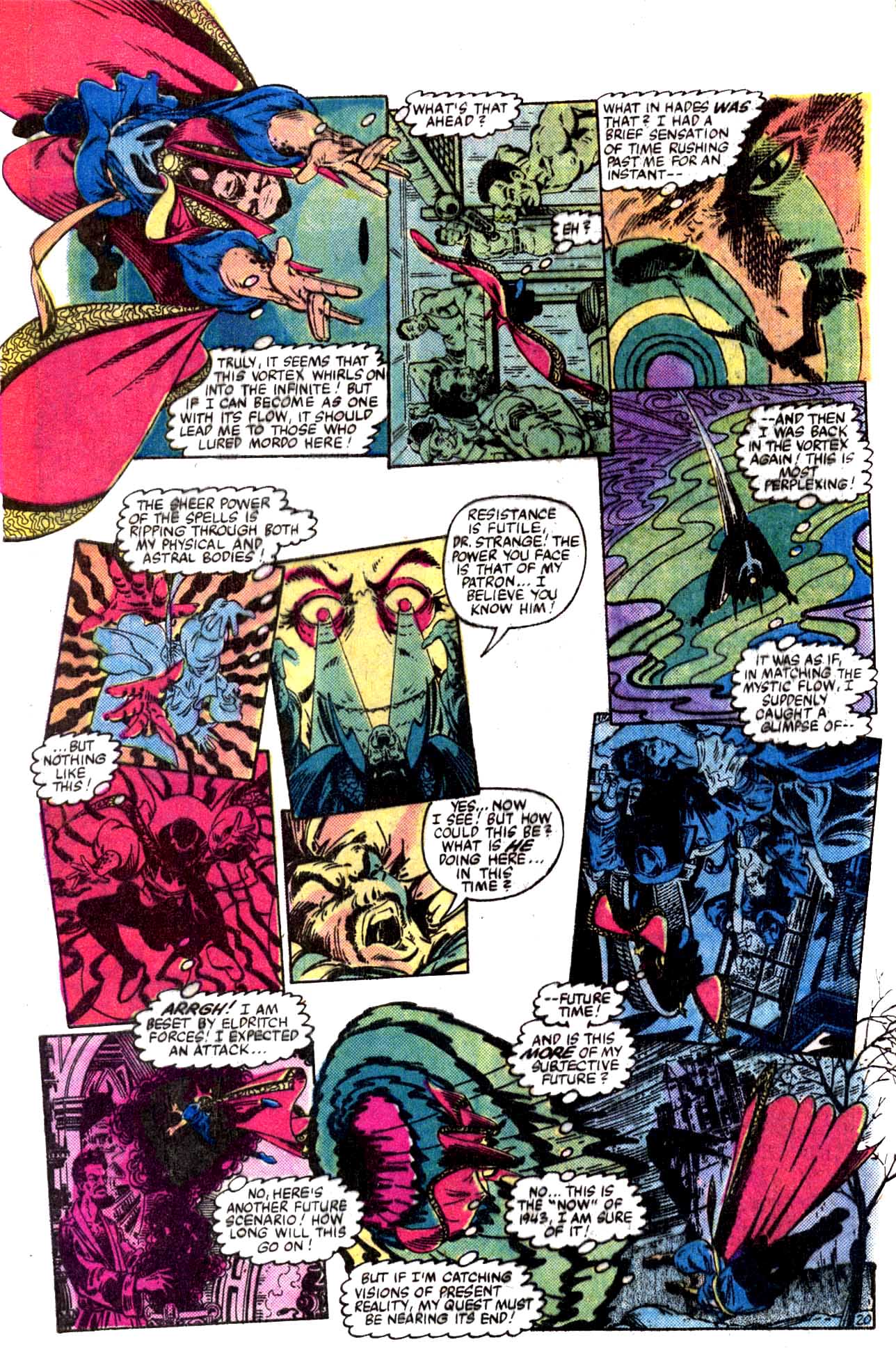 Read online Doctor Strange (1974) comic -  Issue #50 - 21