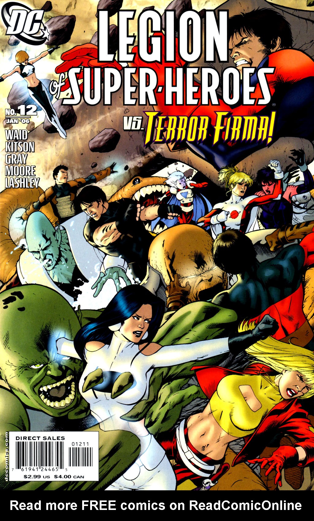 Read online Legion of Super-Heroes (2005) comic -  Issue #12 - 1