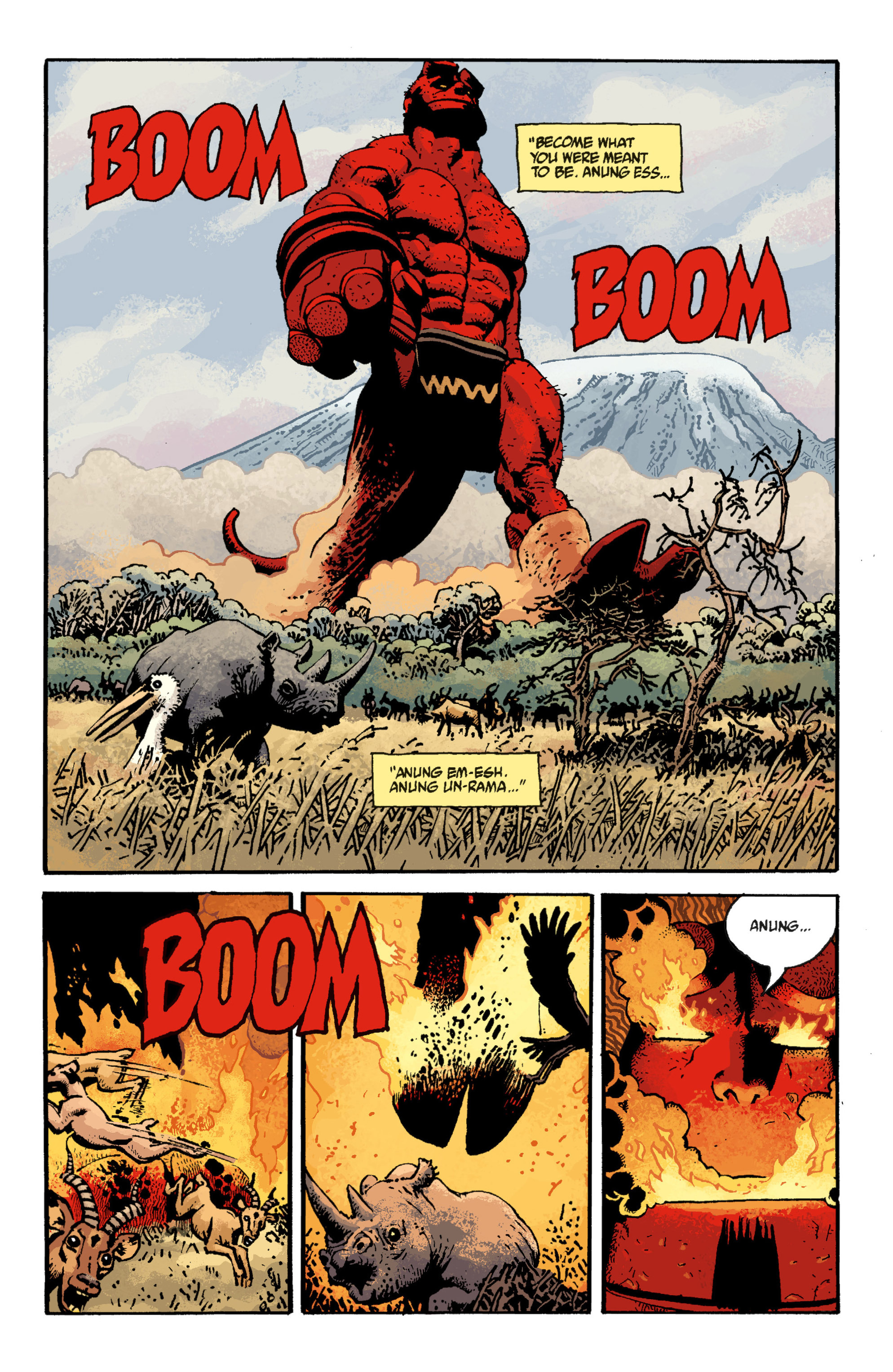 Read online Hellboy comic -  Issue #7 - 106