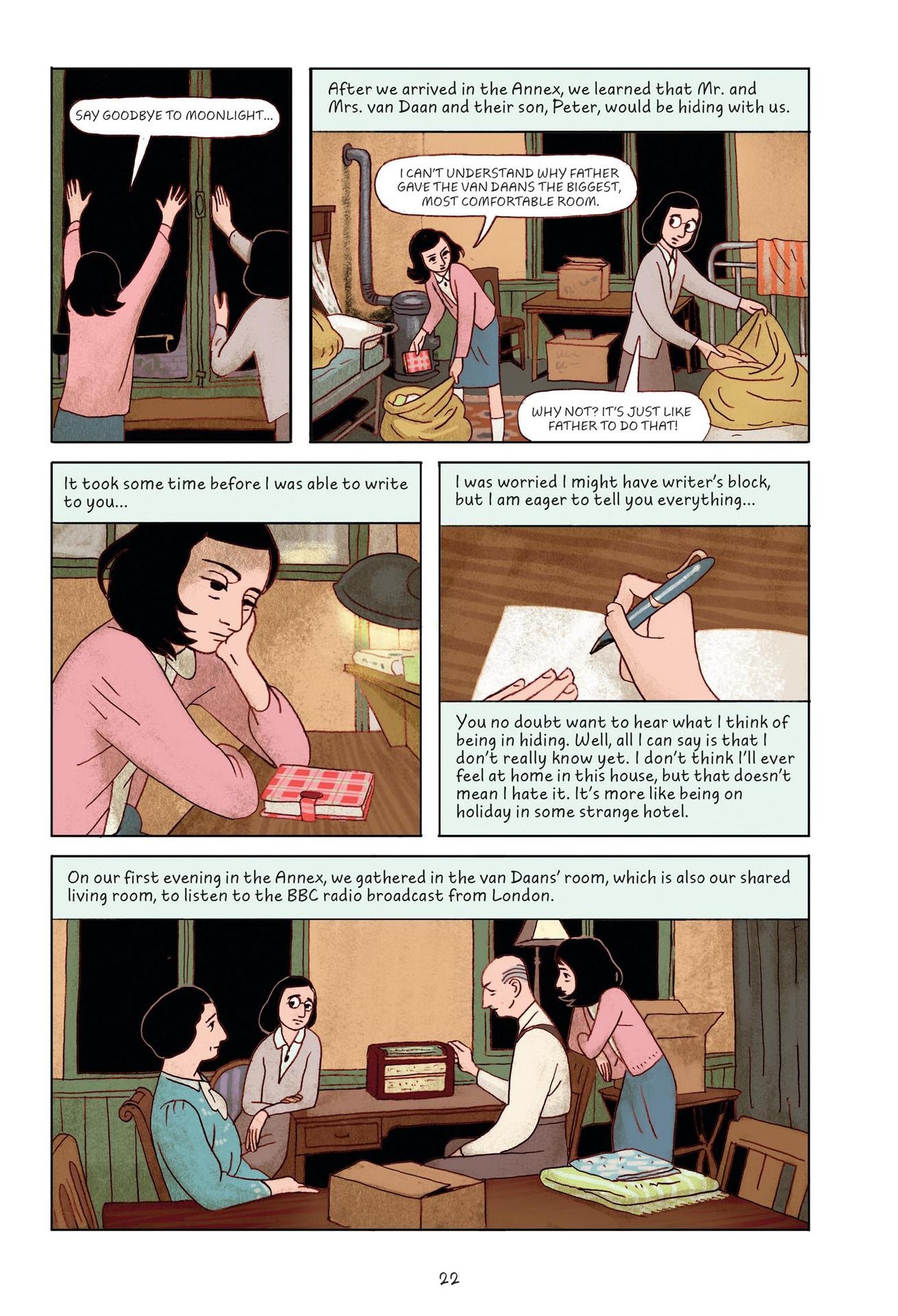 Read online Anne Frank’s Diary: The Graphic Adaptation comic -  Issue # TPB - 26