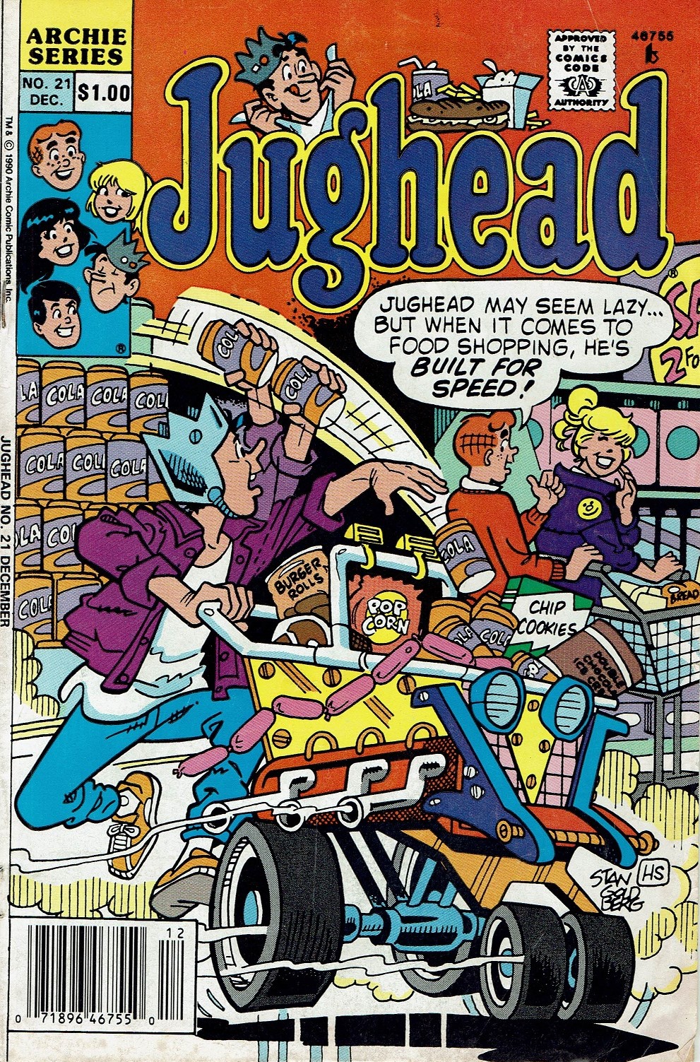 Read online Jughead (1987) comic -  Issue #21 - 1