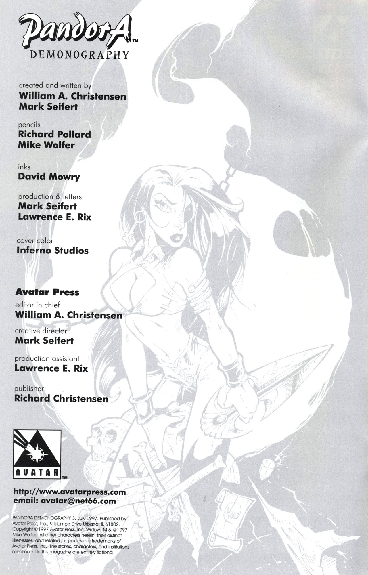 Read online Pandora: Demonography comic -  Issue #3 - 3