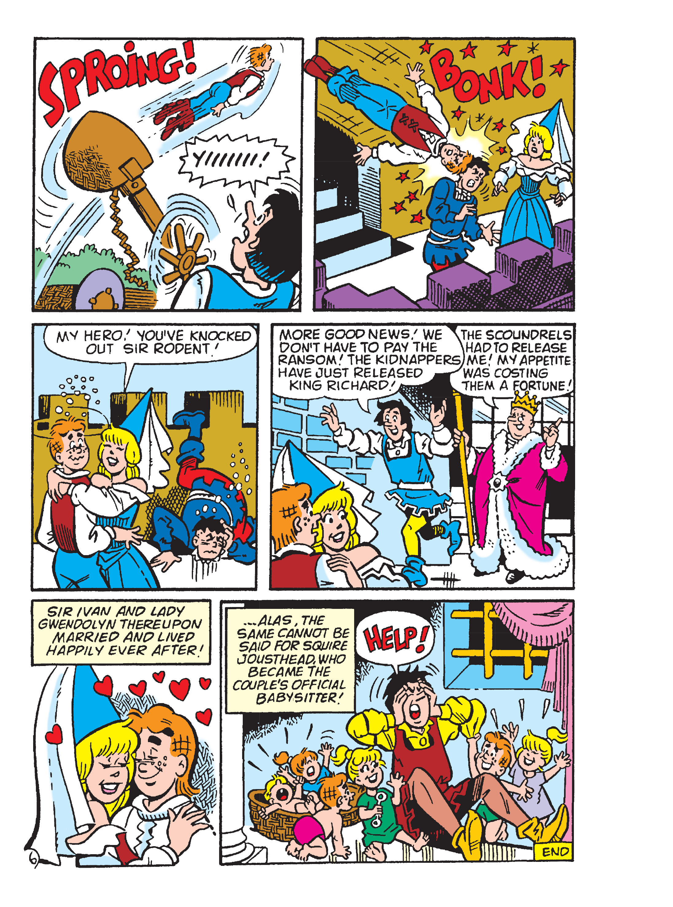 Read online Archie's Funhouse Double Digest comic -  Issue #13 - 145
