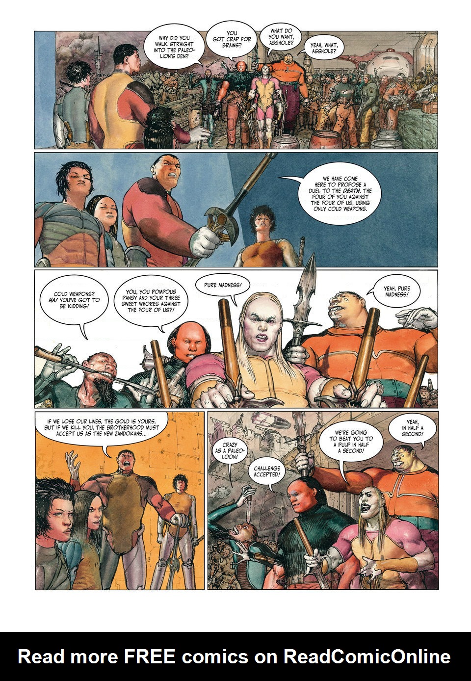 Read online Metabarons Genesis: Castaka comic -  Issue # TPB - 73