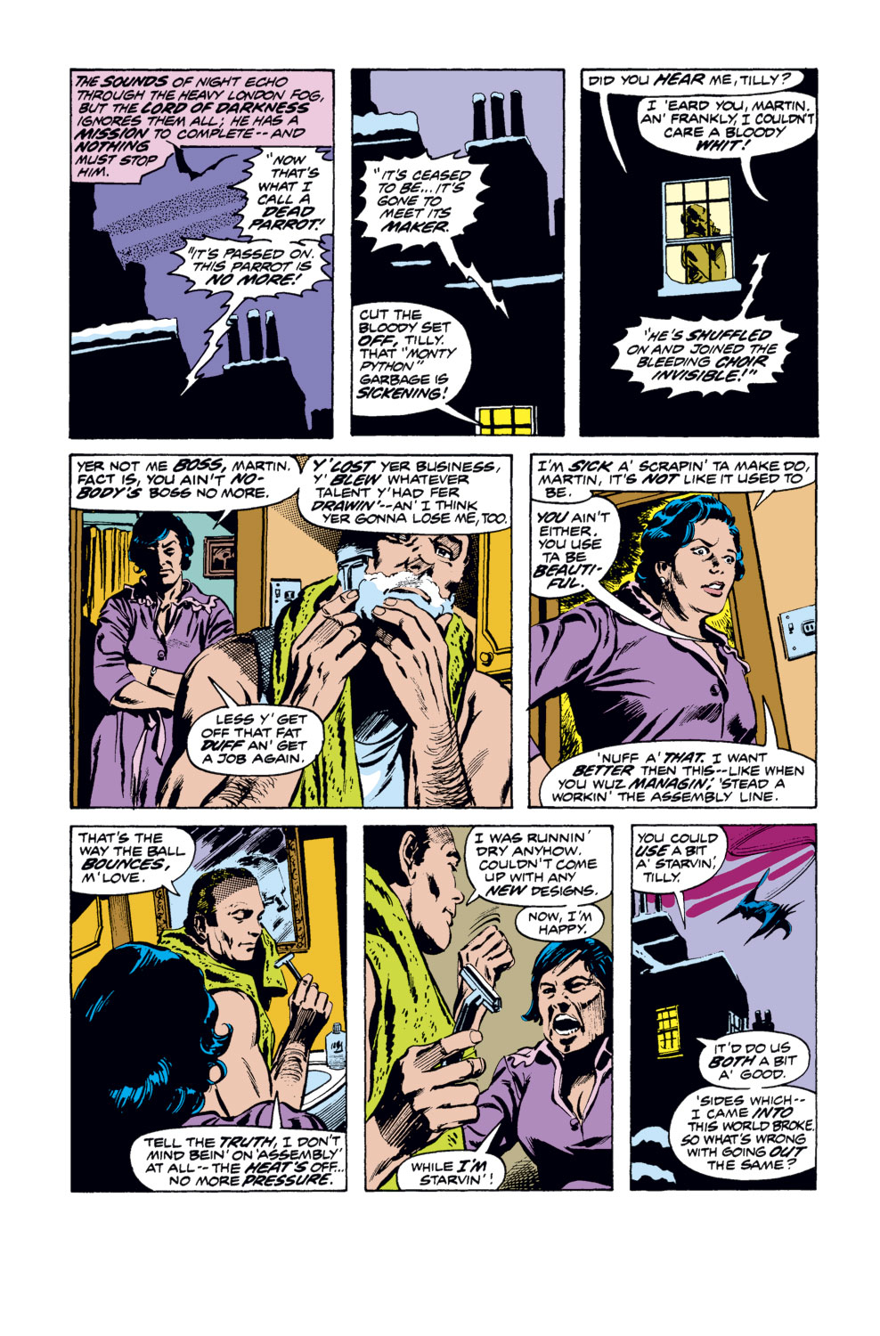 Read online Tomb of Dracula (1972) comic -  Issue #35 - 9