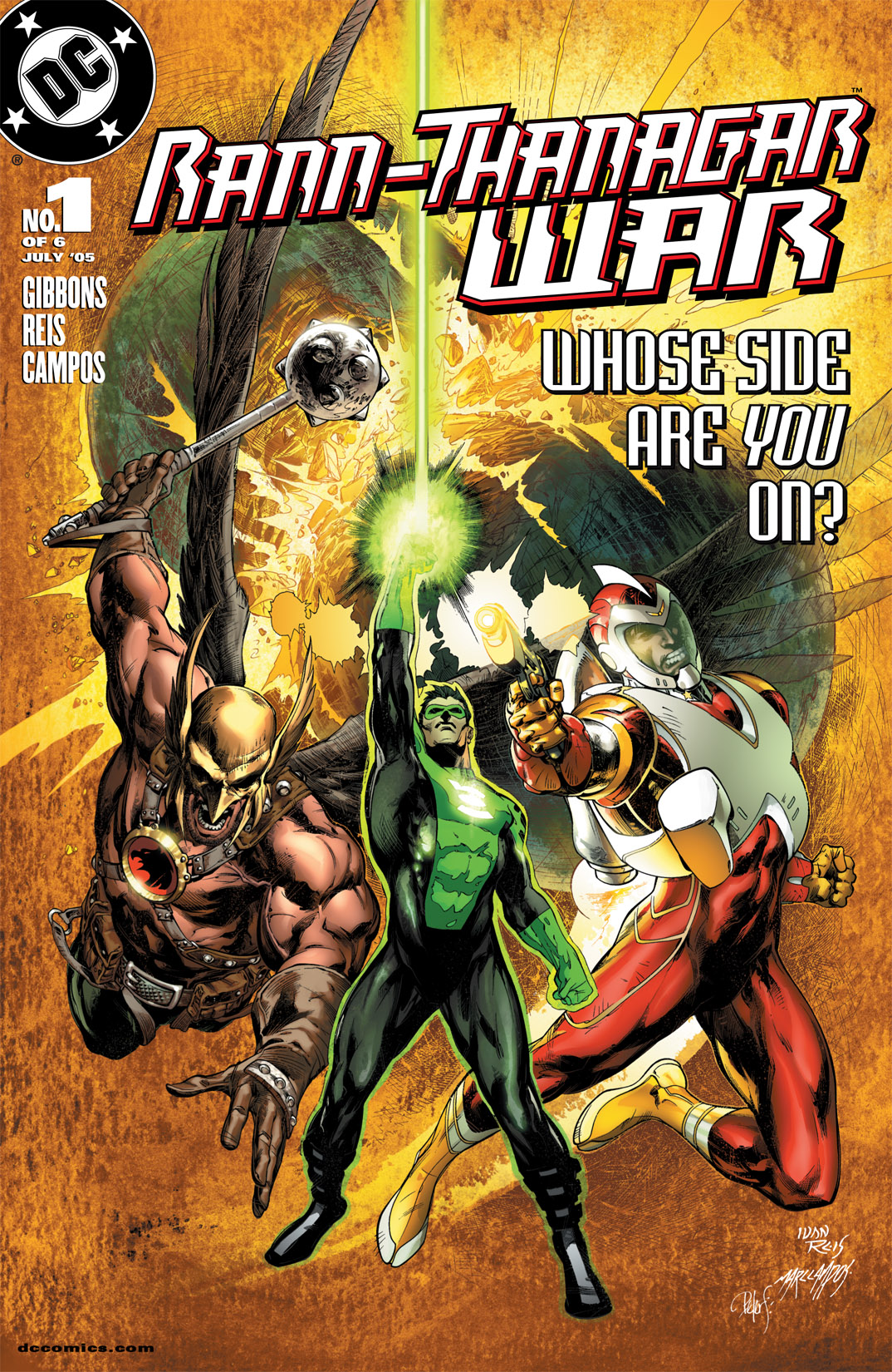 Read online Rann/Thanagar War comic -  Issue #1 - 1