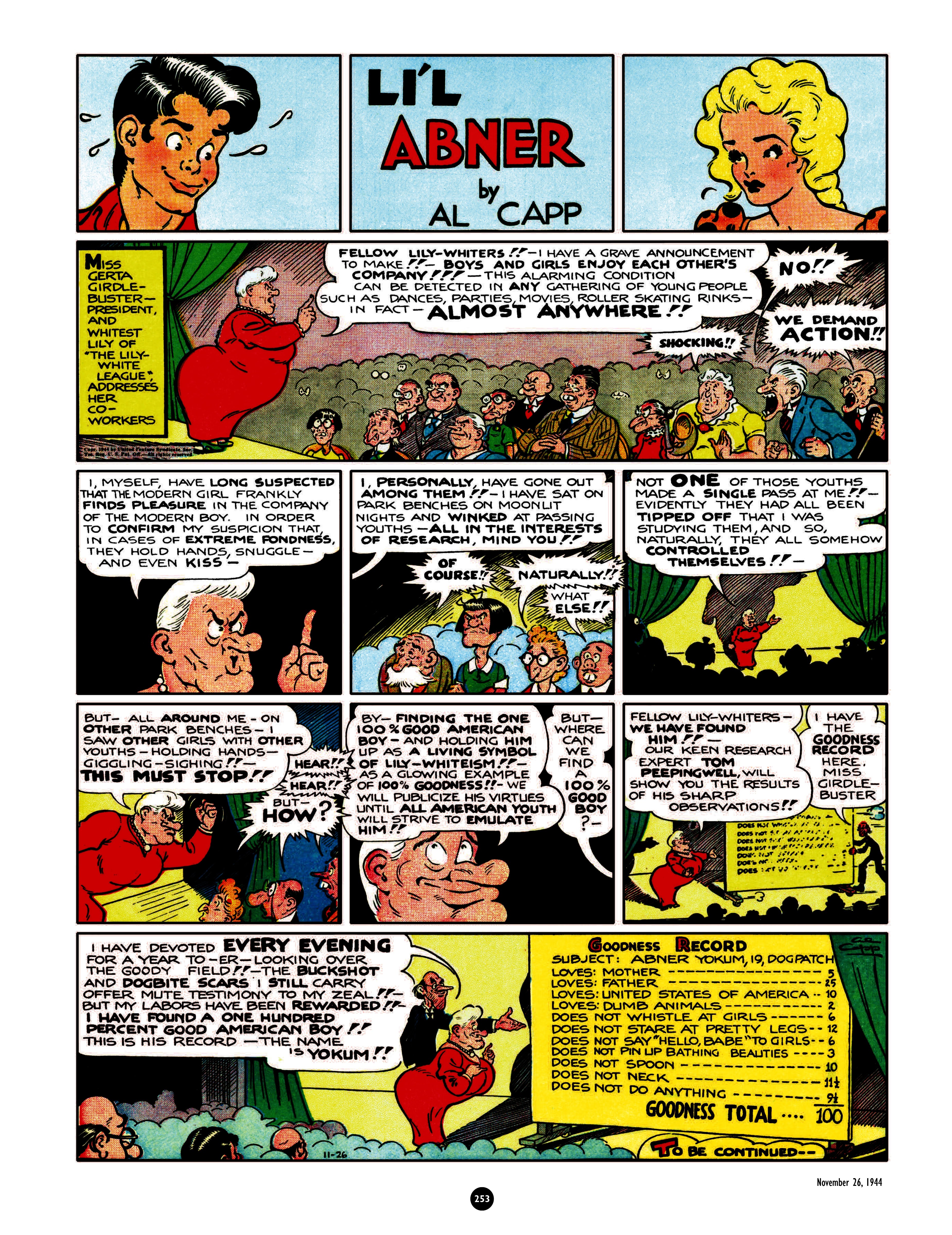 Read online Al Capp's Li'l Abner Complete Daily & Color Sunday Comics comic -  Issue # TPB 5 (Part 3) - 55