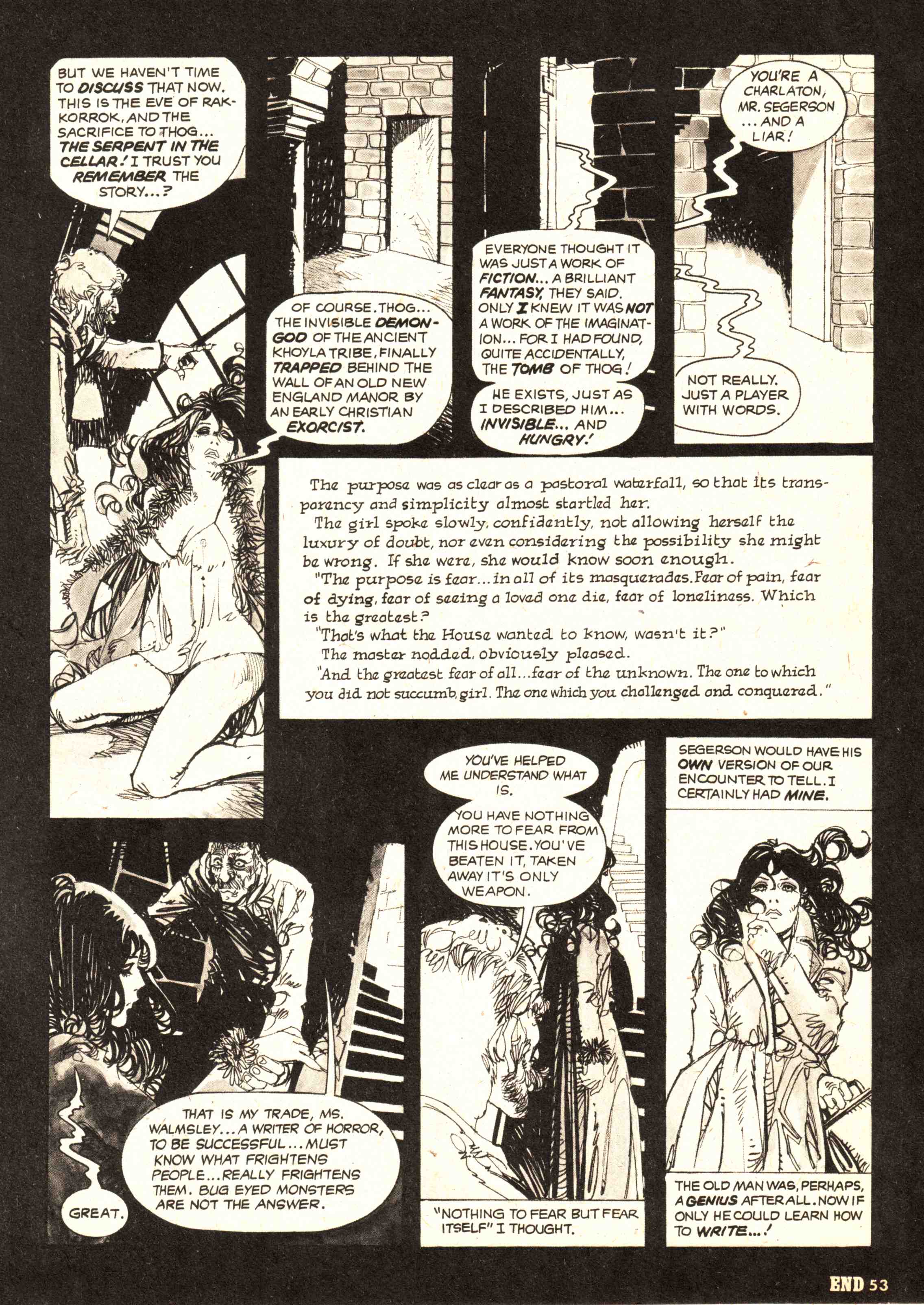 Read online Vampirella (1969) comic -  Issue #52 - 53
