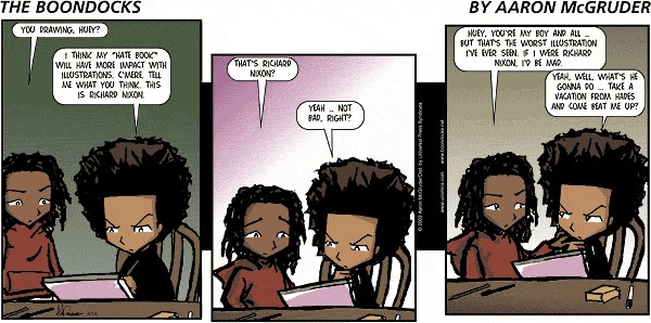 Read online The Boondocks Collection comic -  Issue # Year 2002 - 104