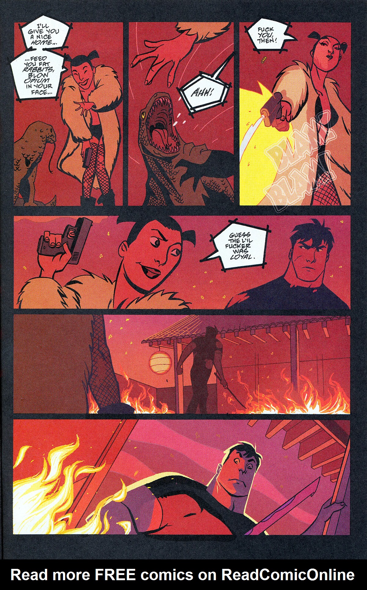 Read online Bastard Samurai comic -  Issue #3 - 5