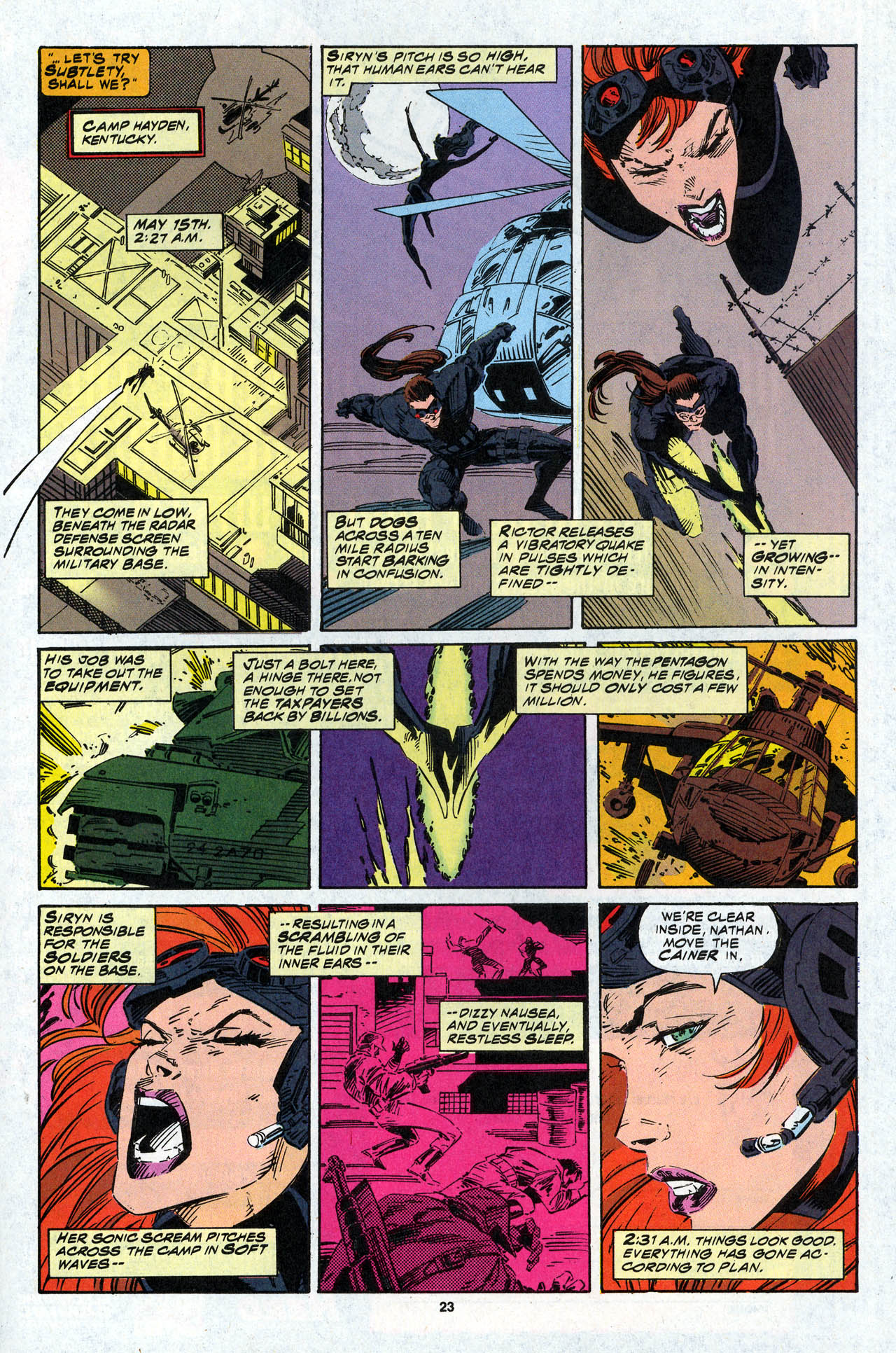 Read online X-Force (1991) comic -  Issue #35 - 24