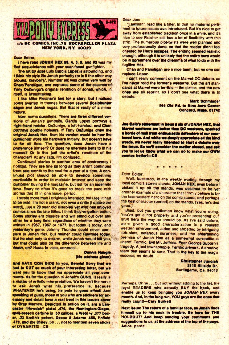 Read online Jonah Hex (1977) comic -  Issue #10 - 32