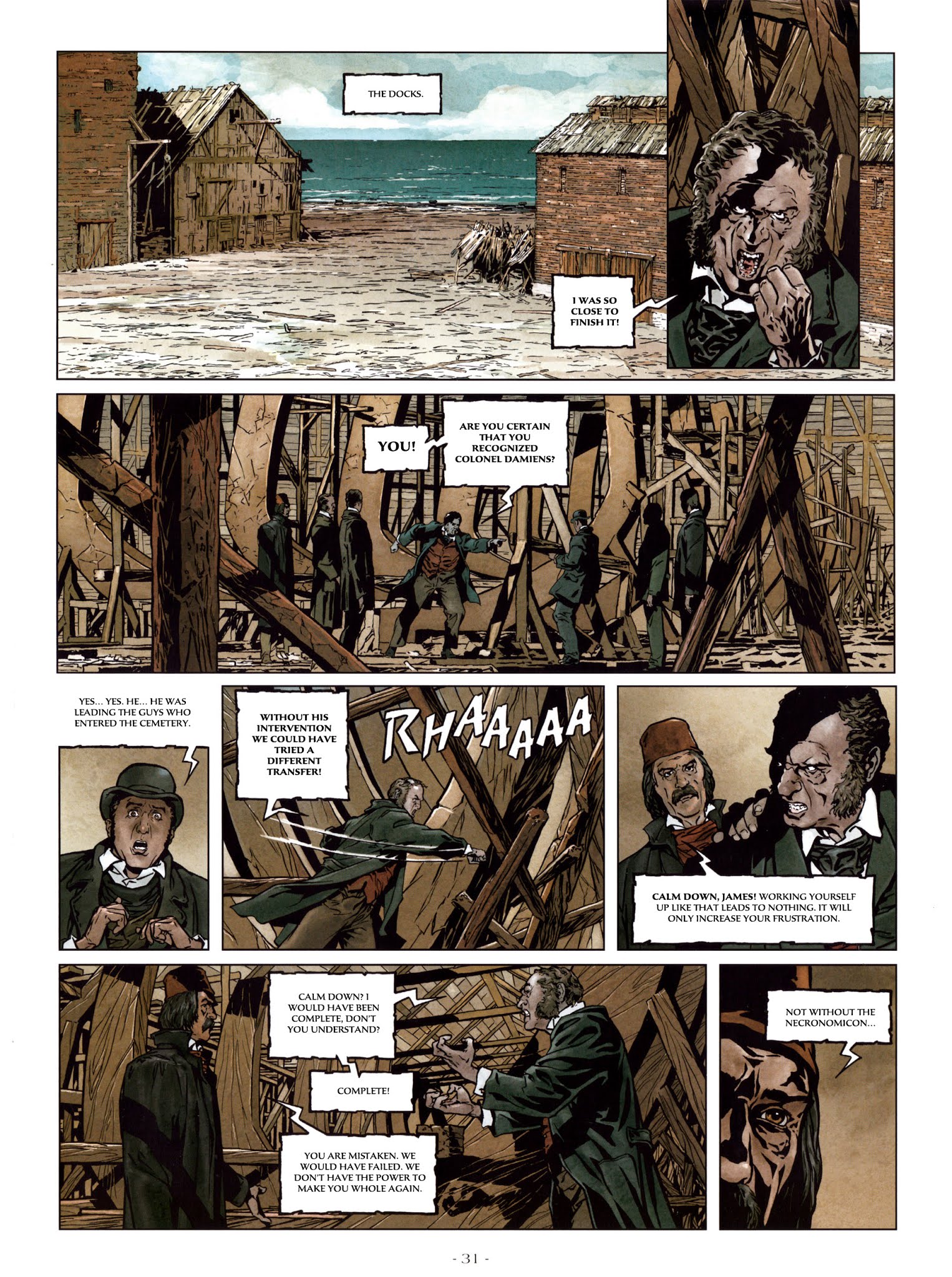Read online Sherlock Holmes and the Necronomicon comic -  Issue # TPB - 32