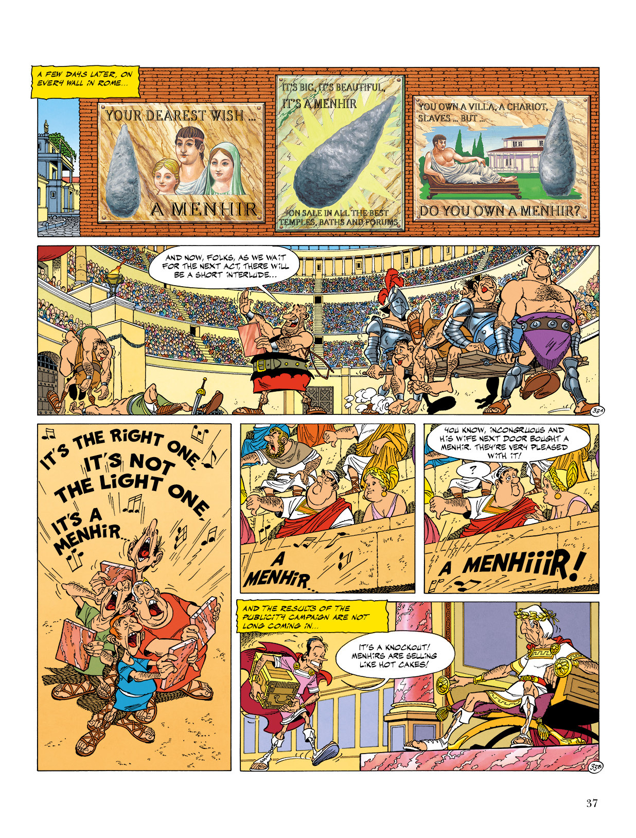 Read online Asterix comic -  Issue #23 - 38