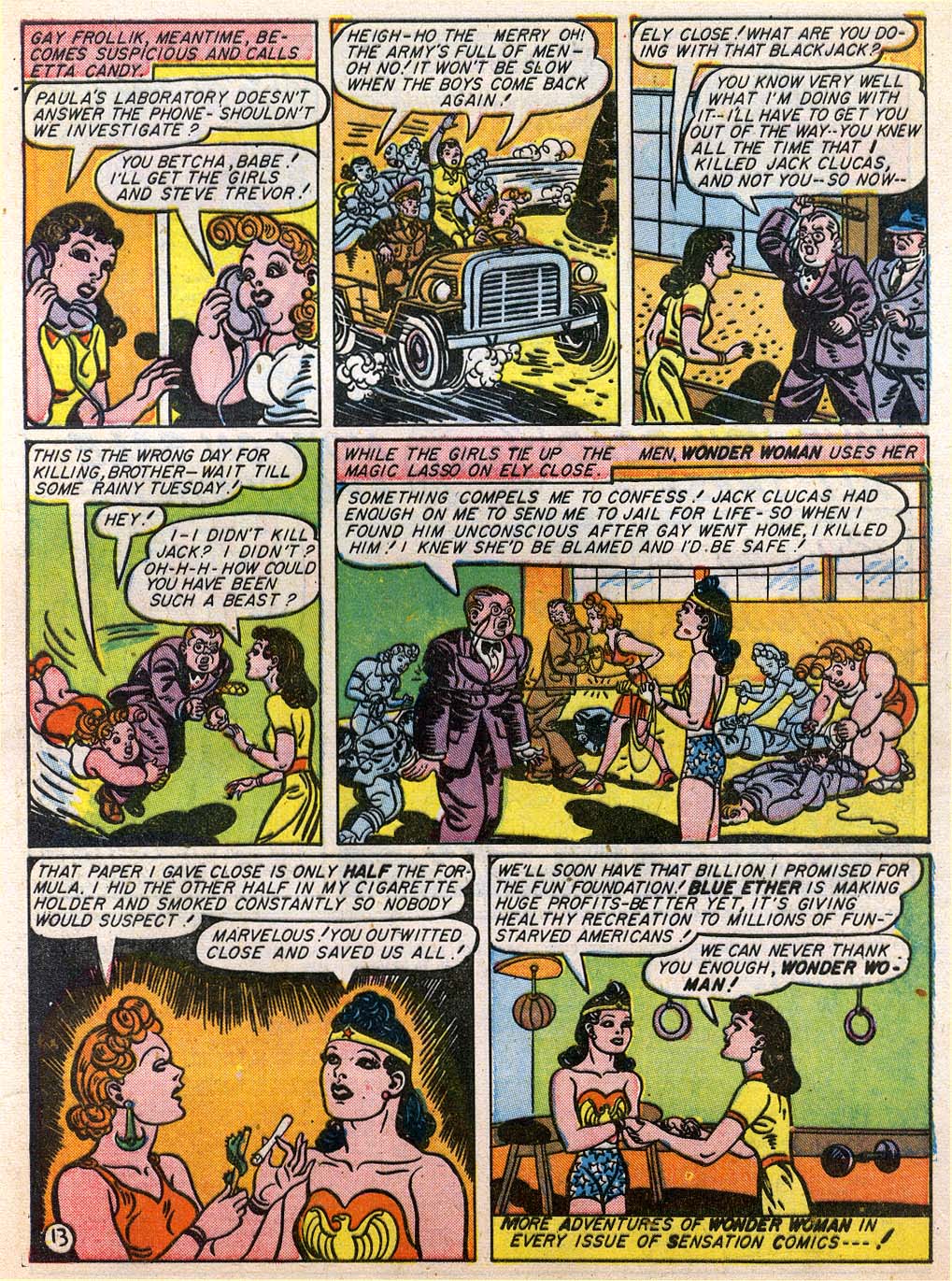 Read online Sensation (Mystery) Comics comic -  Issue #27 - 15