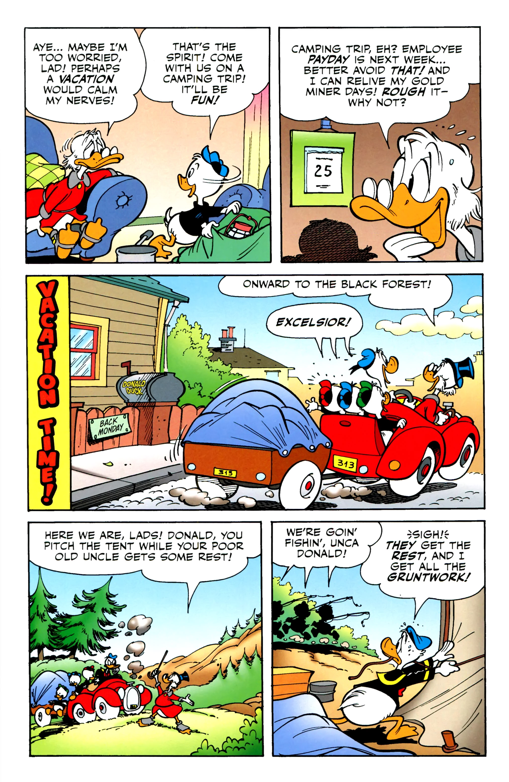 Read online Uncle Scrooge (2015) comic -  Issue #1 - 6