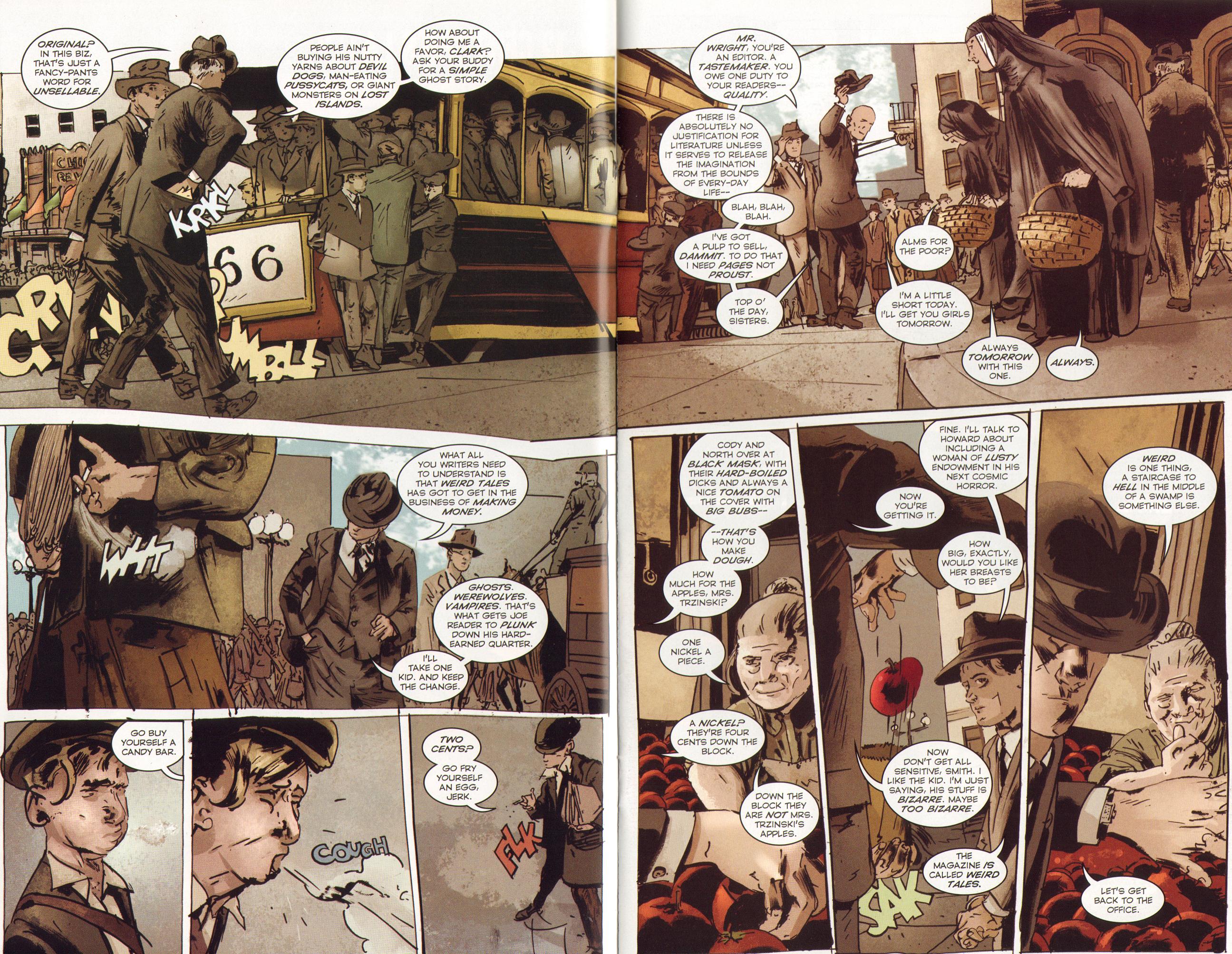 Read online The Strange Adventures of H.P. Lovecraft comic -  Issue #1 - 9
