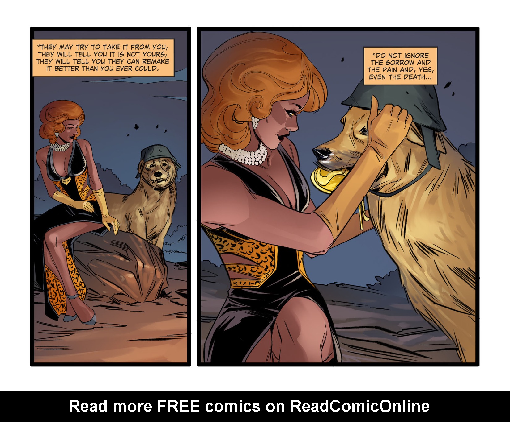 Read online DC Comics: Bombshells comic -  Issue #72 - 19