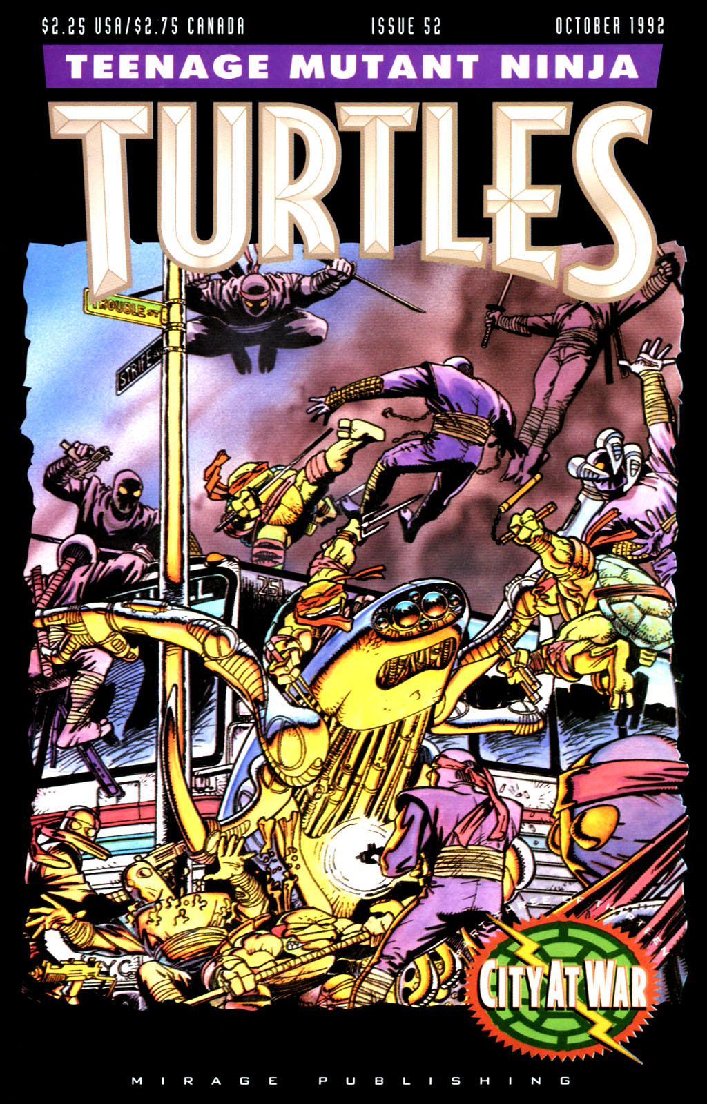 Read online Teenage Mutant Ninja Turtles (1984) comic -  Issue #52 - 1
