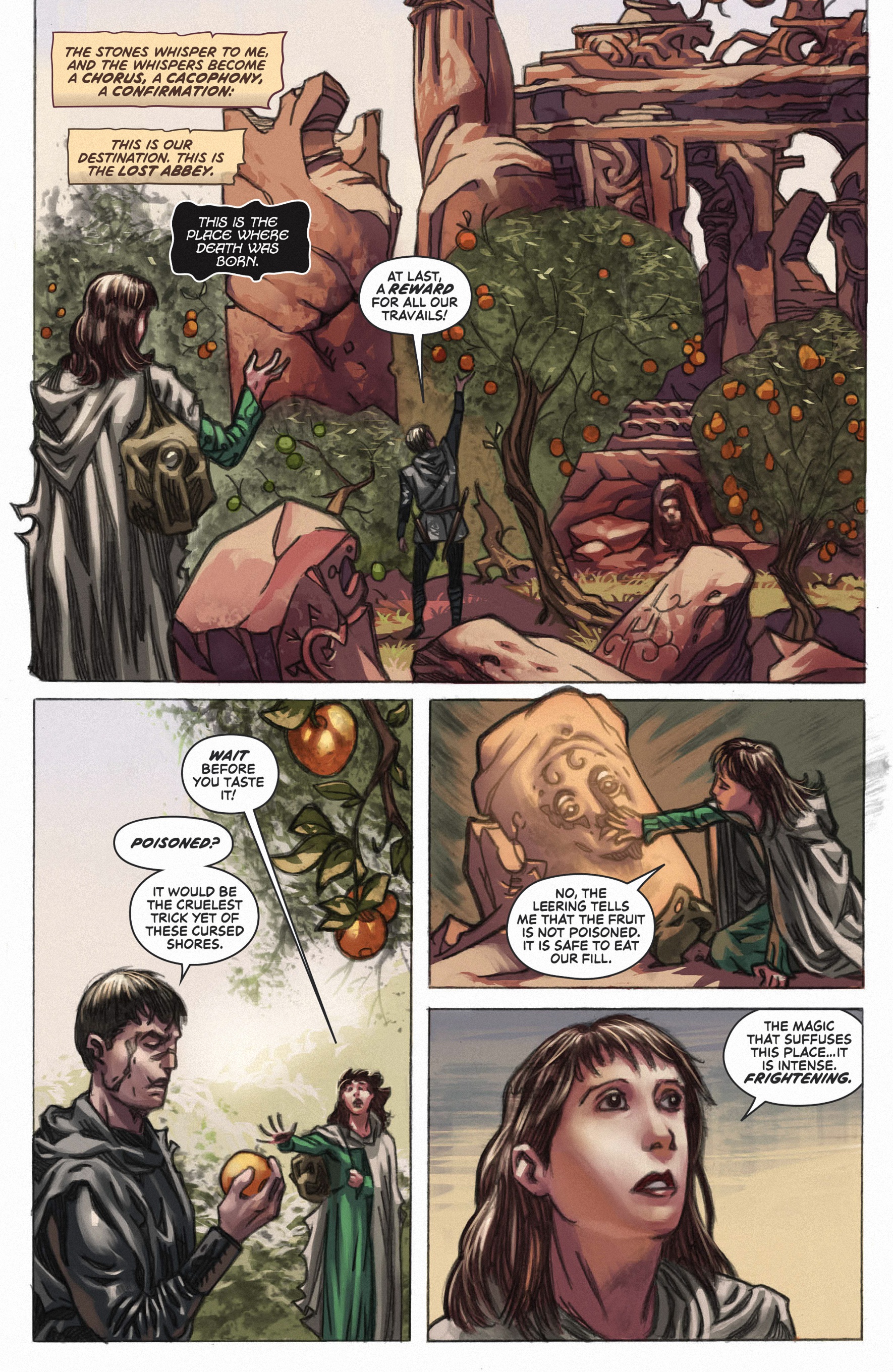 Read online Muirwood: The Lost Abbey comic -  Issue #4 - 7