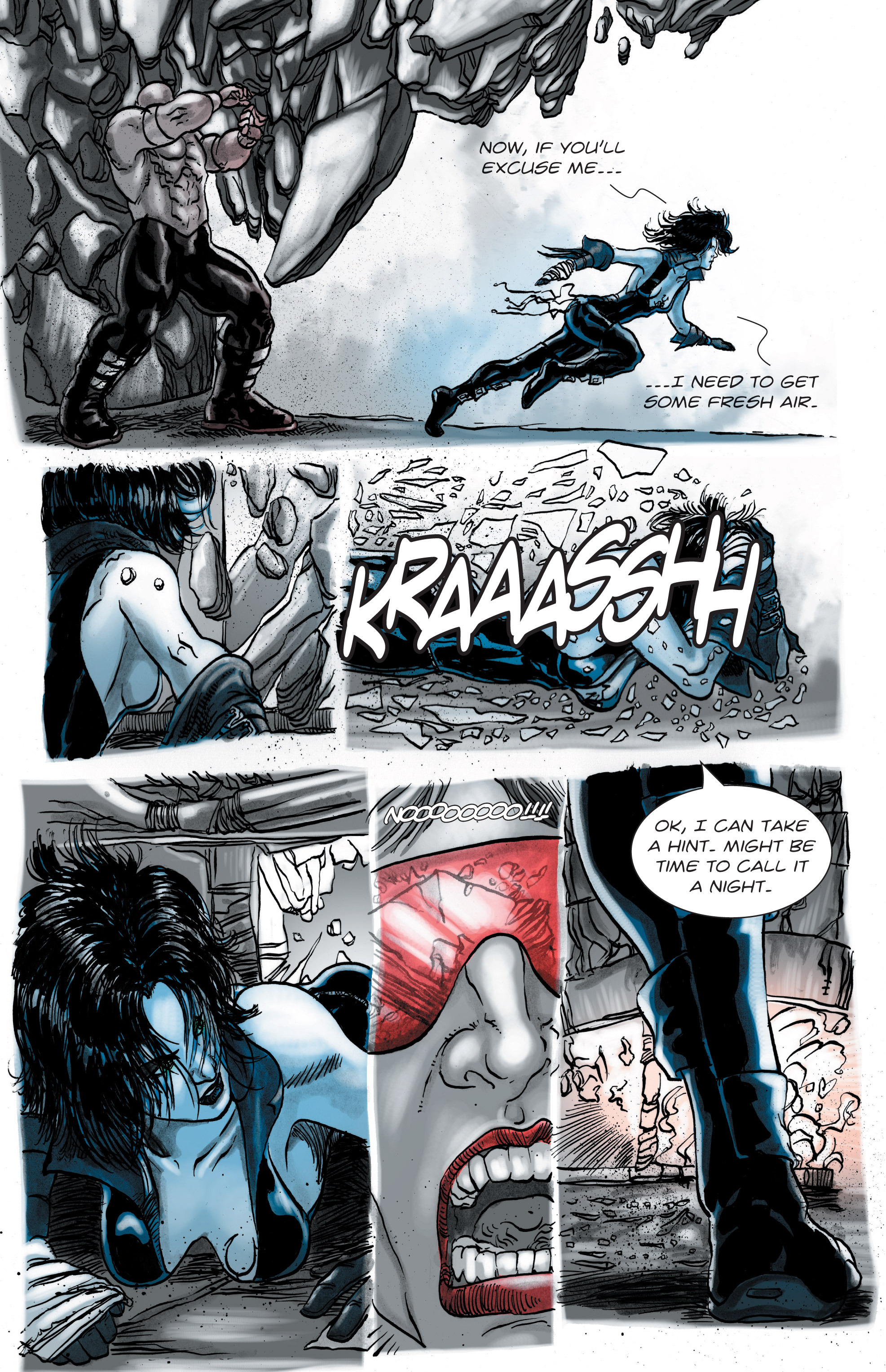 Read online Velica comic -  Issue #5 - 16