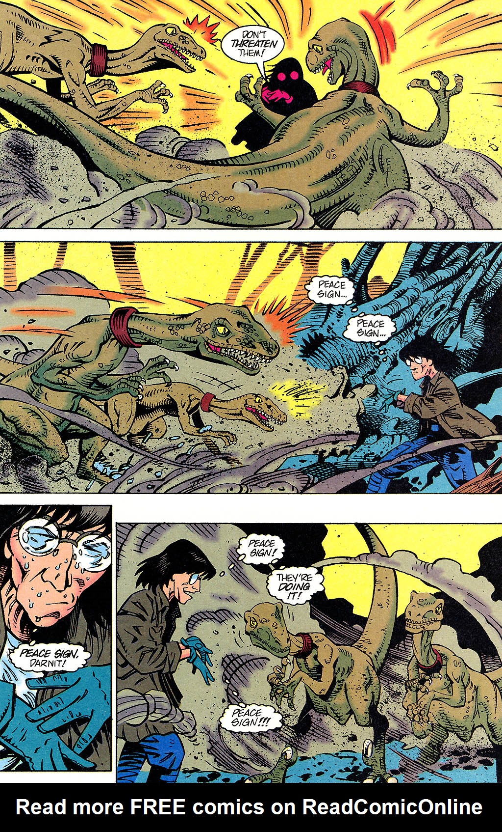 Read online Jurassic Park: Raptors Hijack comic -  Issue #2 - 6