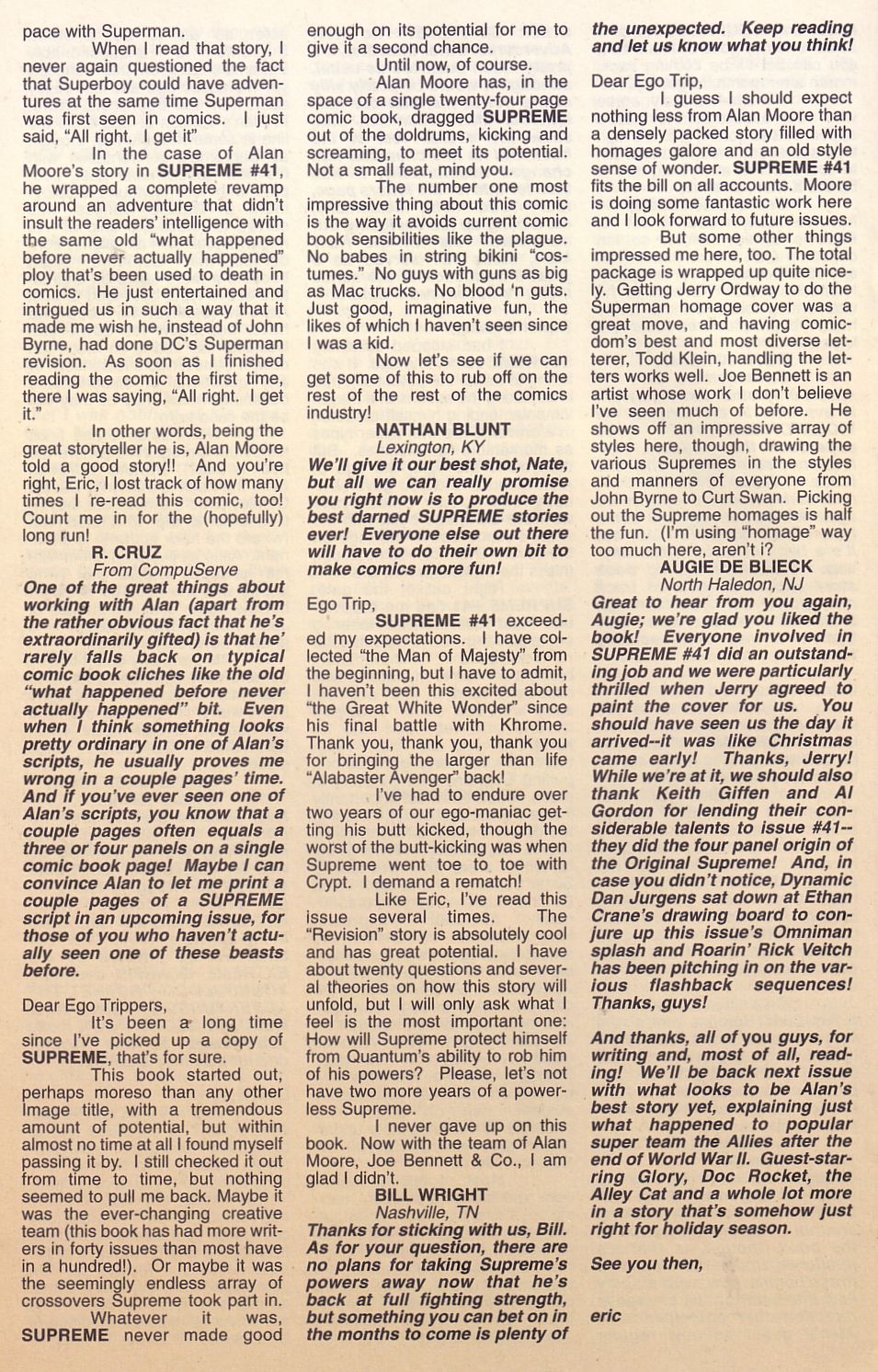 Read online Supreme: The New Adventures comic -  Issue #43 - 29