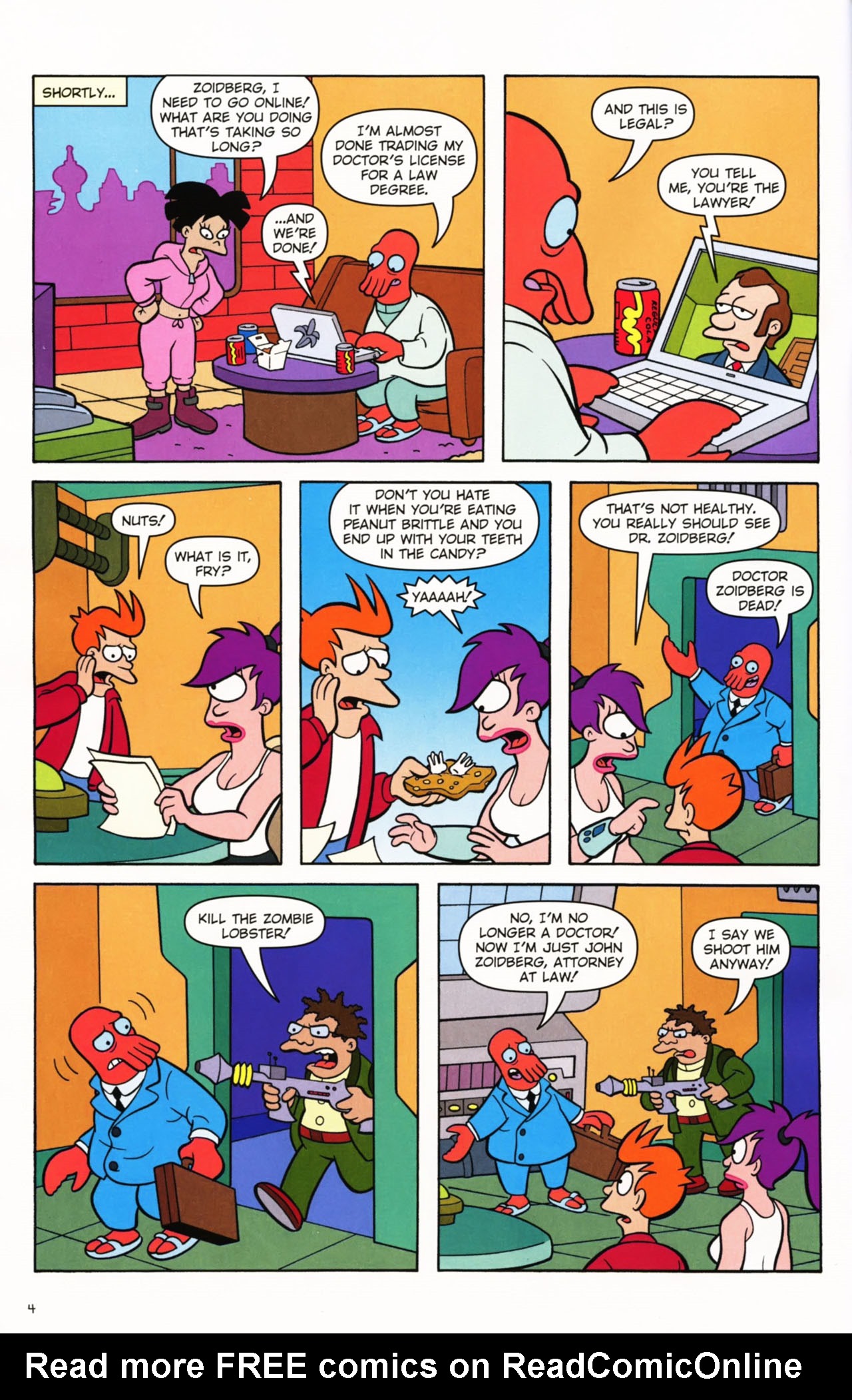 Read online Futurama Comics comic -  Issue #48 - 5