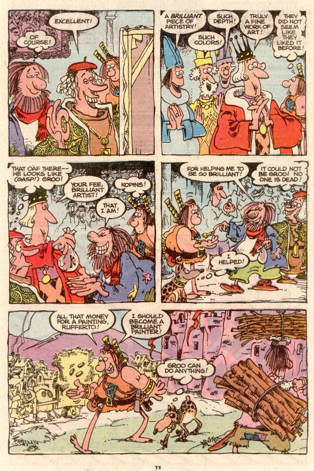 Read online Sergio Aragonés Groo the Wanderer comic -  Issue #64 - 8